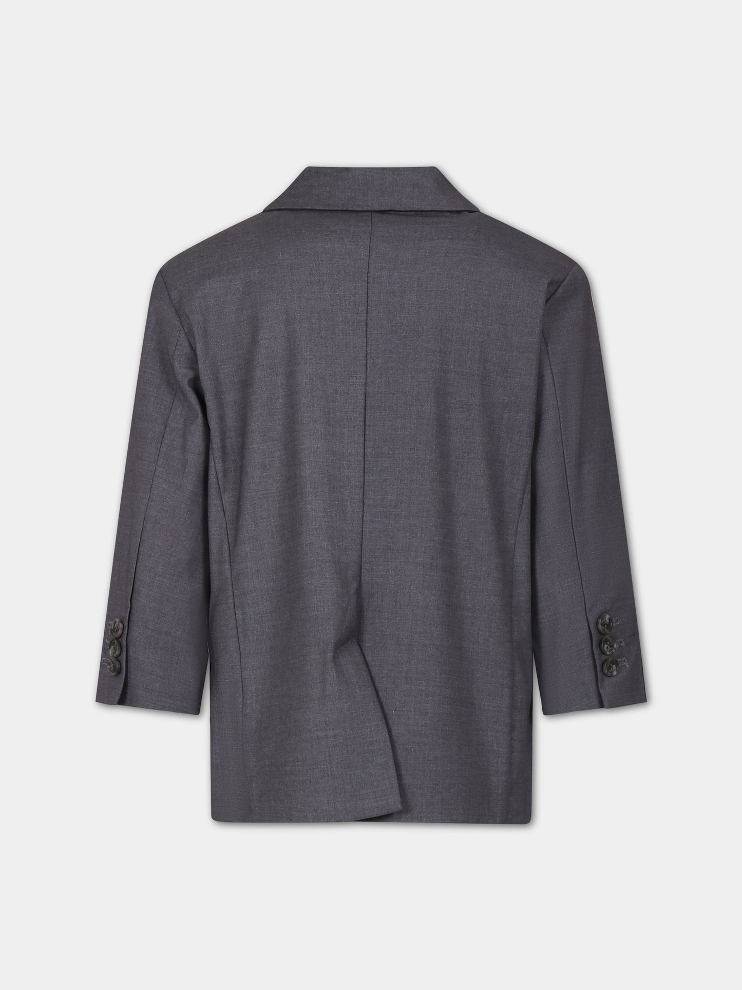 Giacca grigia per bambina,Douuod Kids,DU2P34 I0194 811