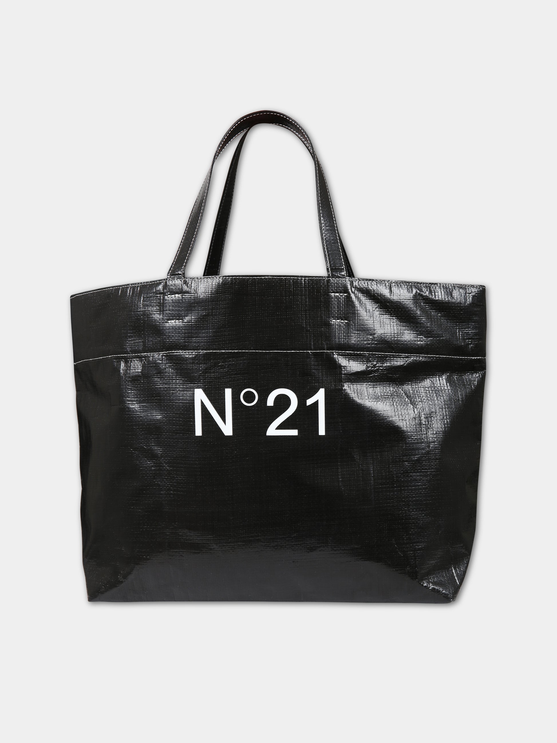 Borsa nera per bambina,N°21 Kids,N21369 N0214 0N900