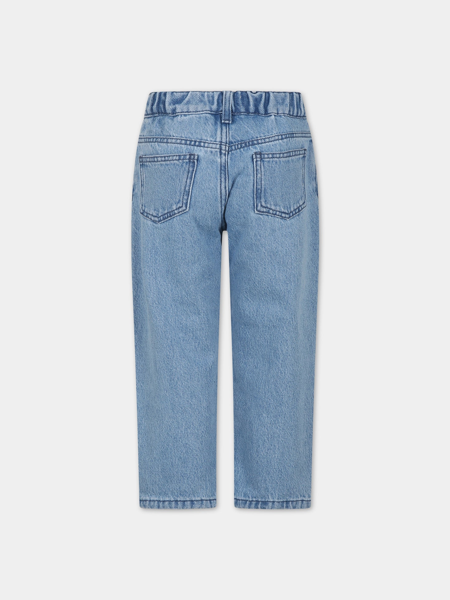 Jeans in denim per bambina,Romy June,0012 02 6000 904 F24