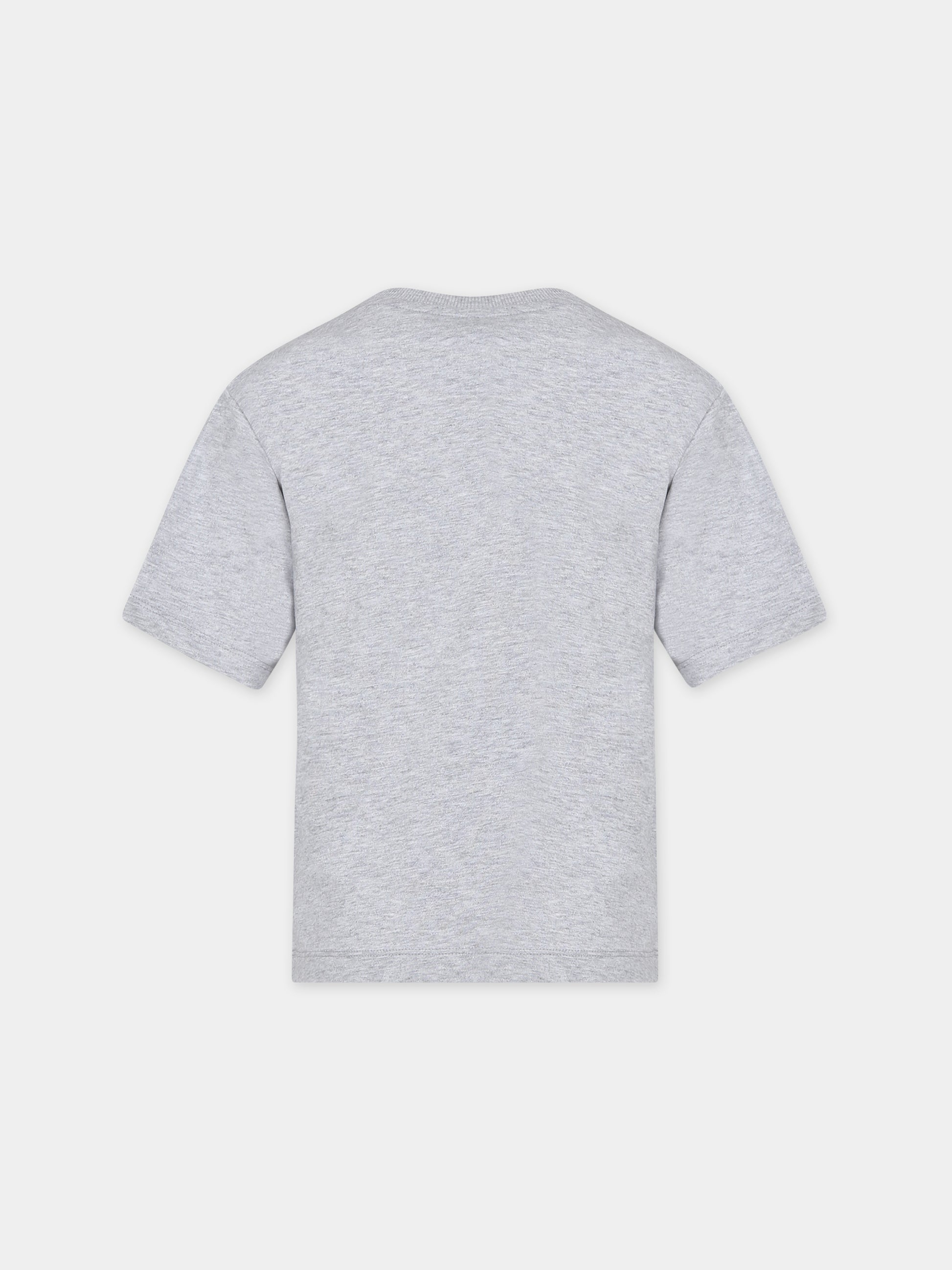 T-shirt grigia per bambini con Teddy Bear,Moschino Kids,HOM03R LAA23 60926