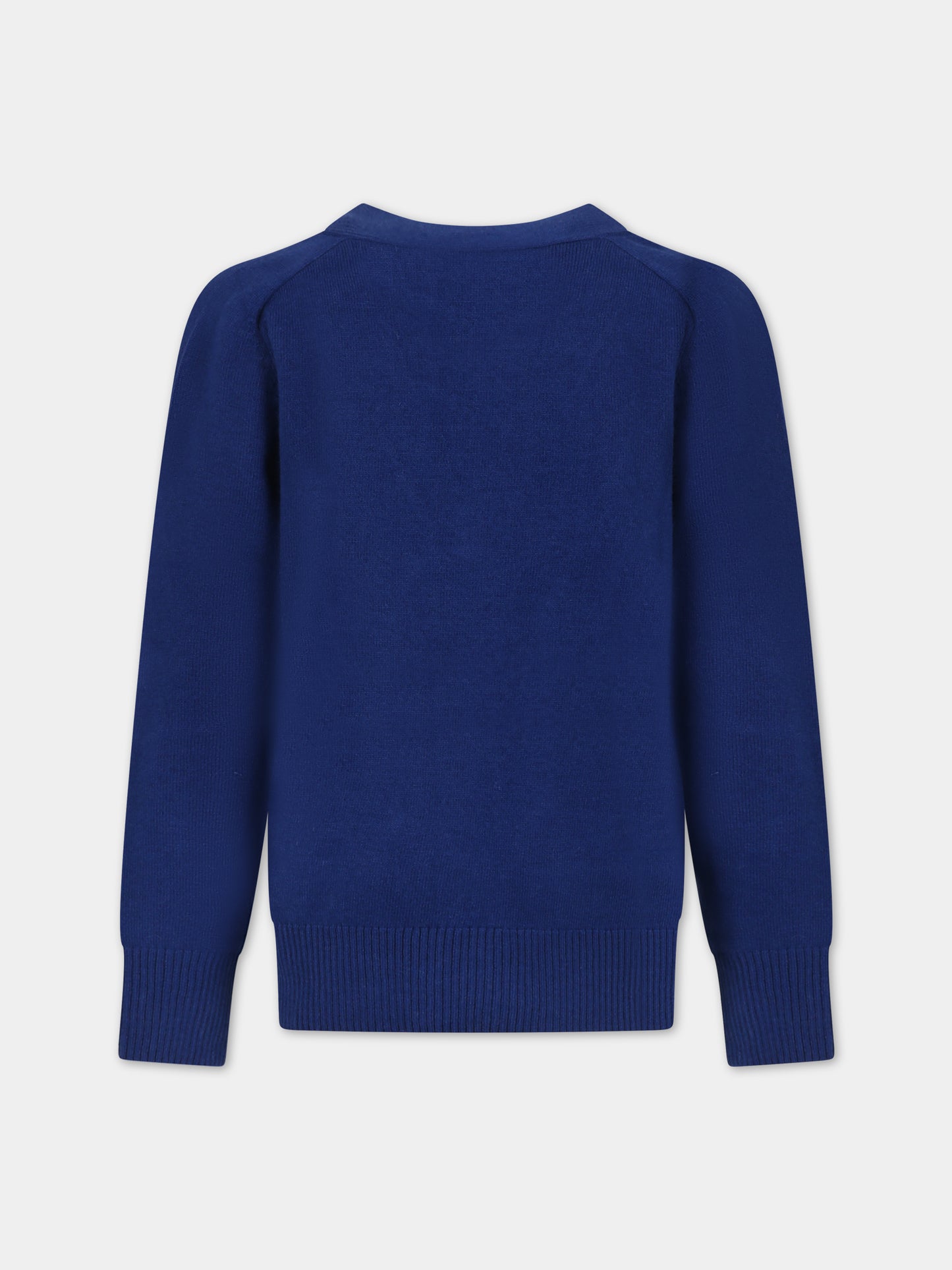 Cardigan azzurro per bambino,Paolo Pecora,PP3097 ROYAL