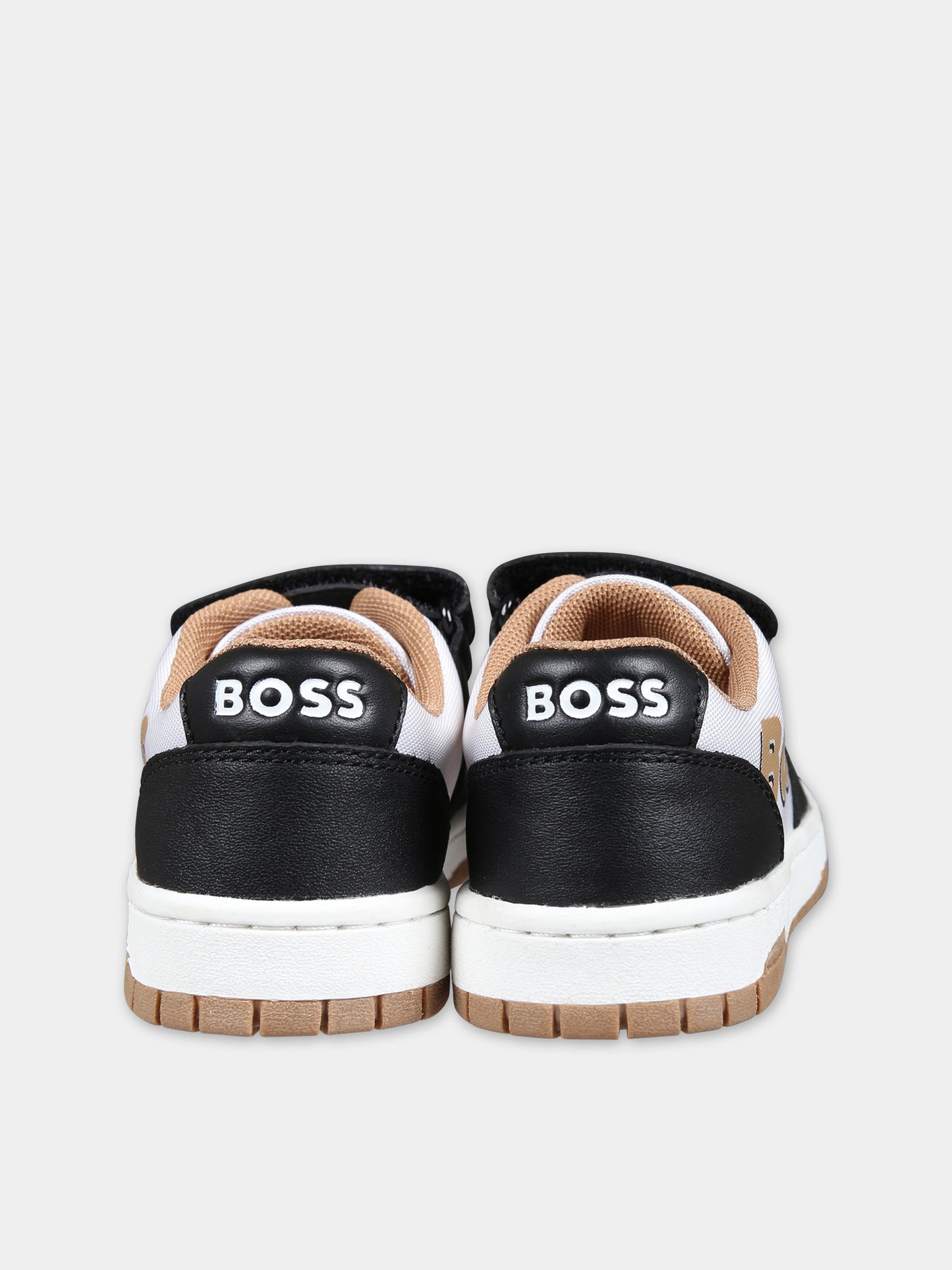 Sneakers nere per bambino con logo,Boss,J50875 09B