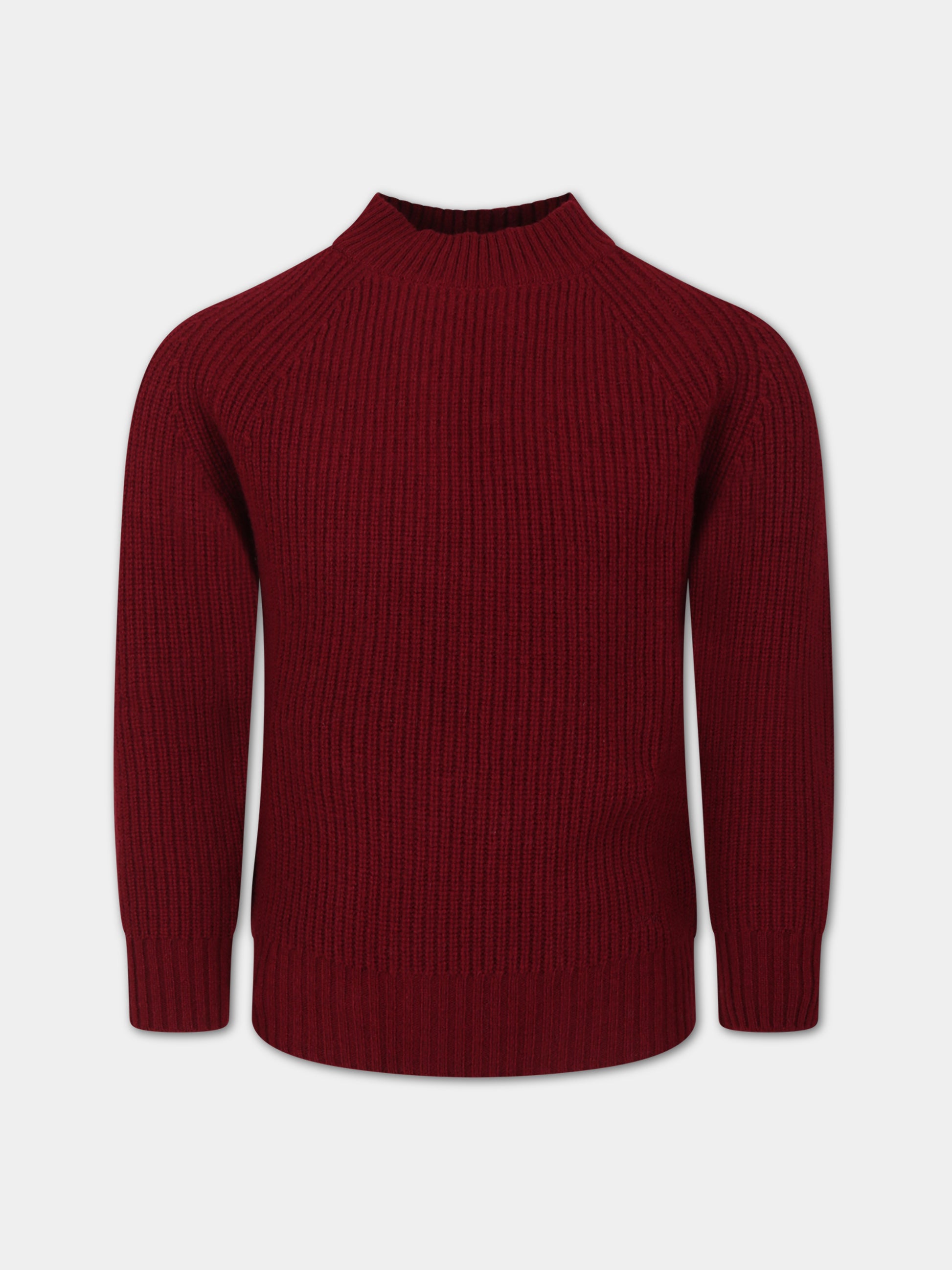 Maglione bordeaux per bambino,Paolo Pecora,PP3071 BORD