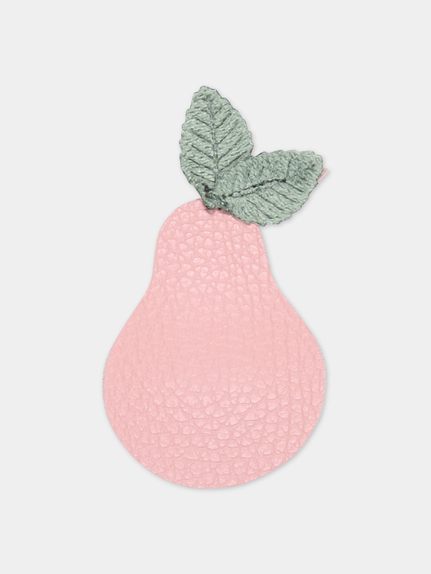 Fermaglio rosa per bambina con pera,Illy Trilly,FRUIT PEAR H