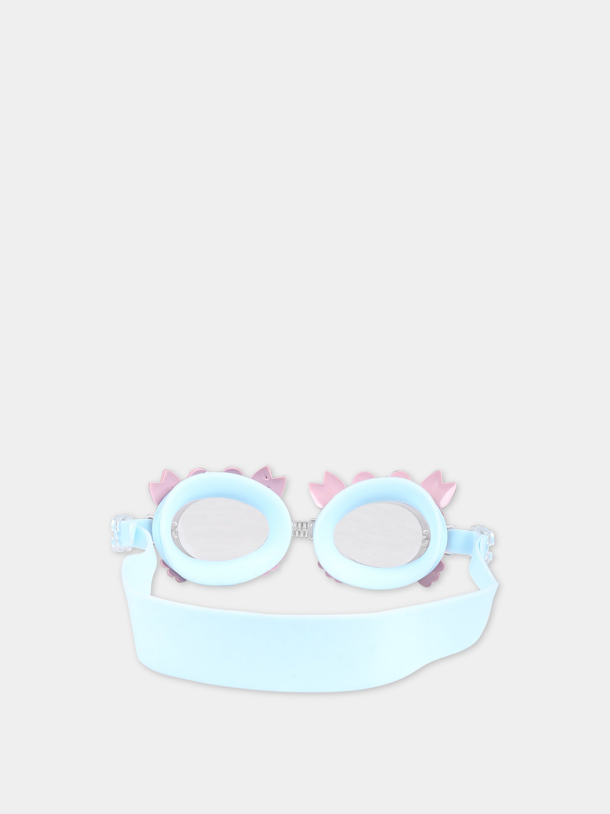 Occhialini rosa per bambini con granchi,Illy Trilly,GOOGLE CRAB PINK