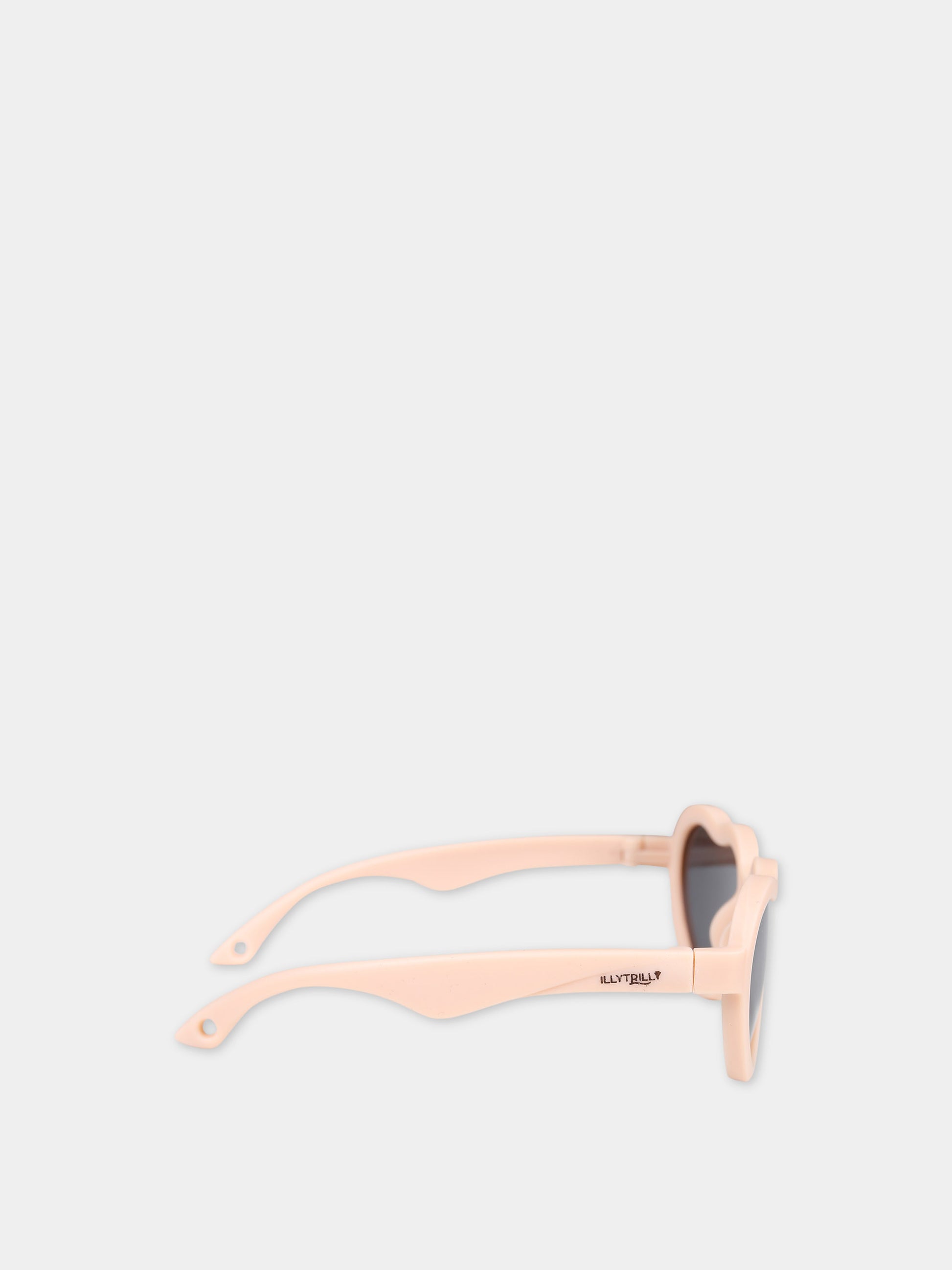 Occhiali da sole rosa per neonata,Illy Trilly,BABY HEART PINK