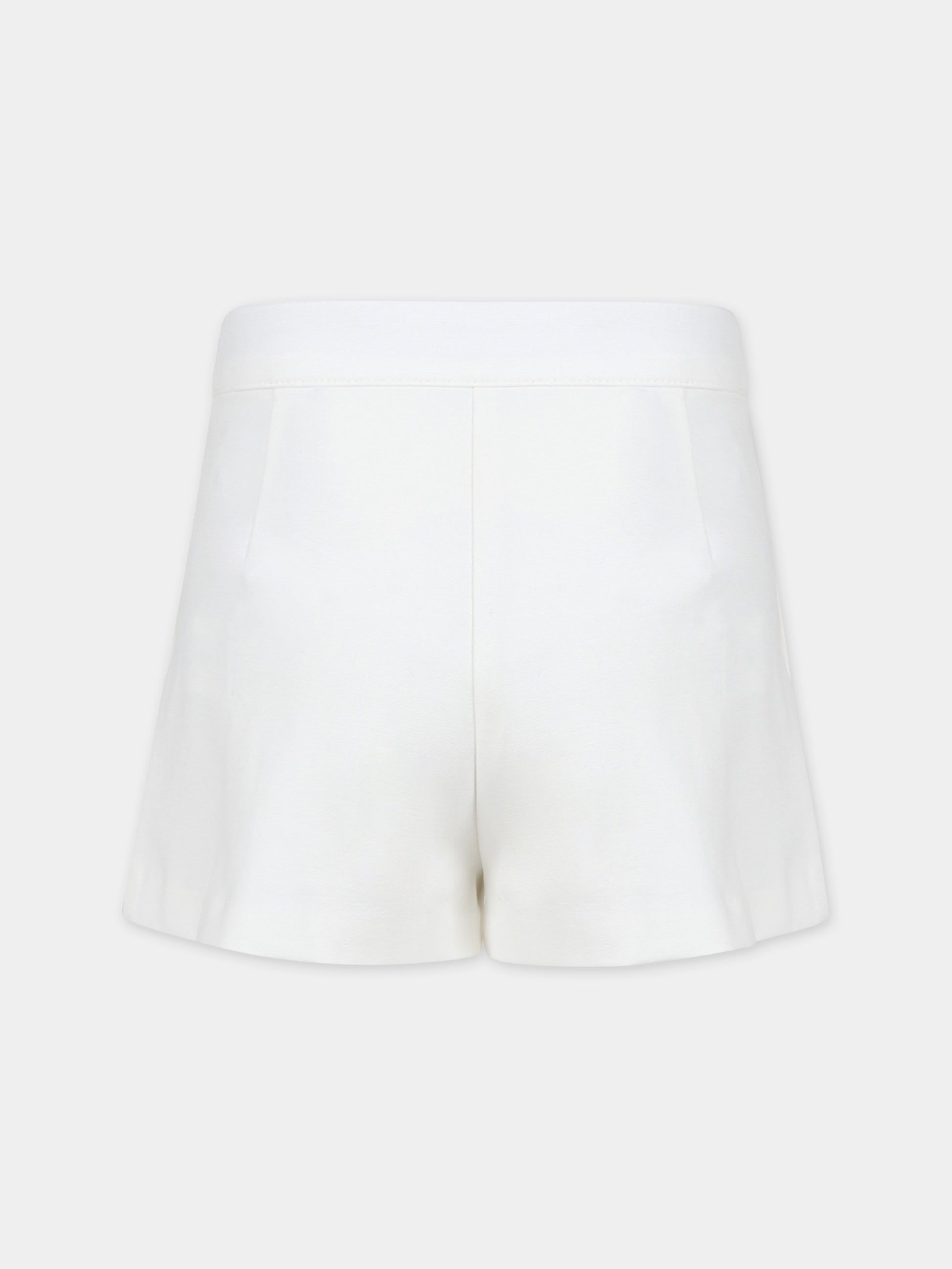 Shorts bianchi per bambina,Simonetta,ST6B19 J0329 102
