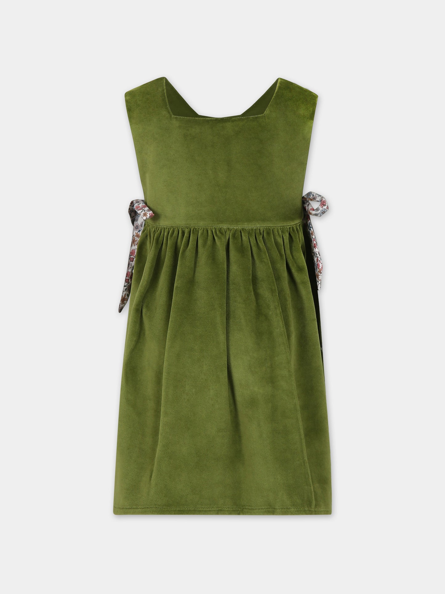 Cappa verde per bambina,Farway Milano,SAB02NCG