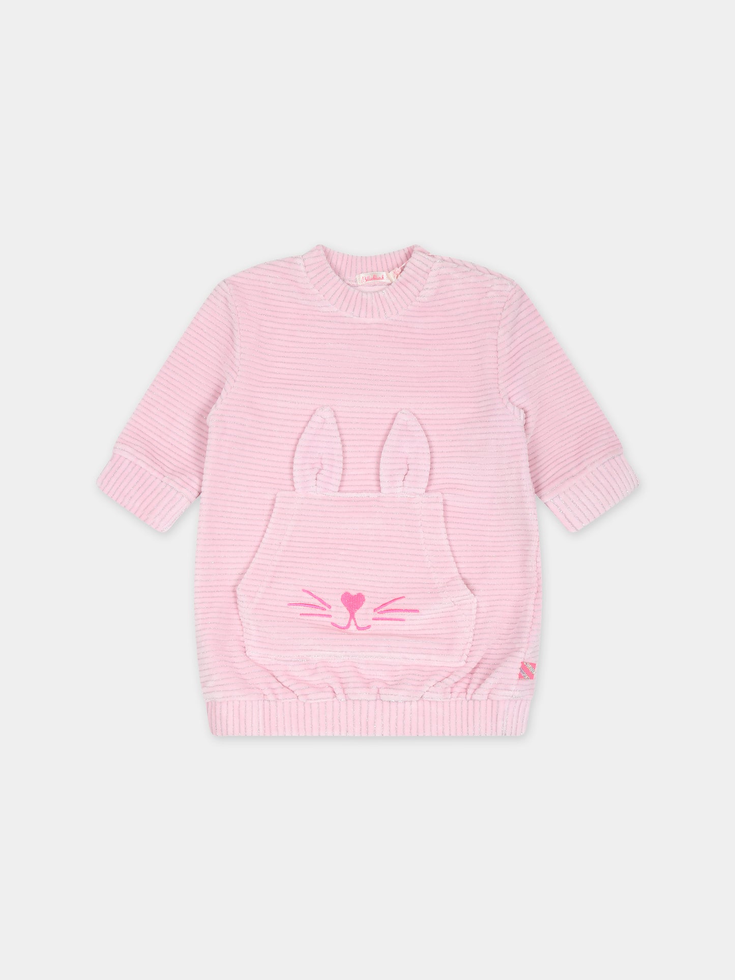 Vestito rosa per neonata,Billieblush,U02344 46B