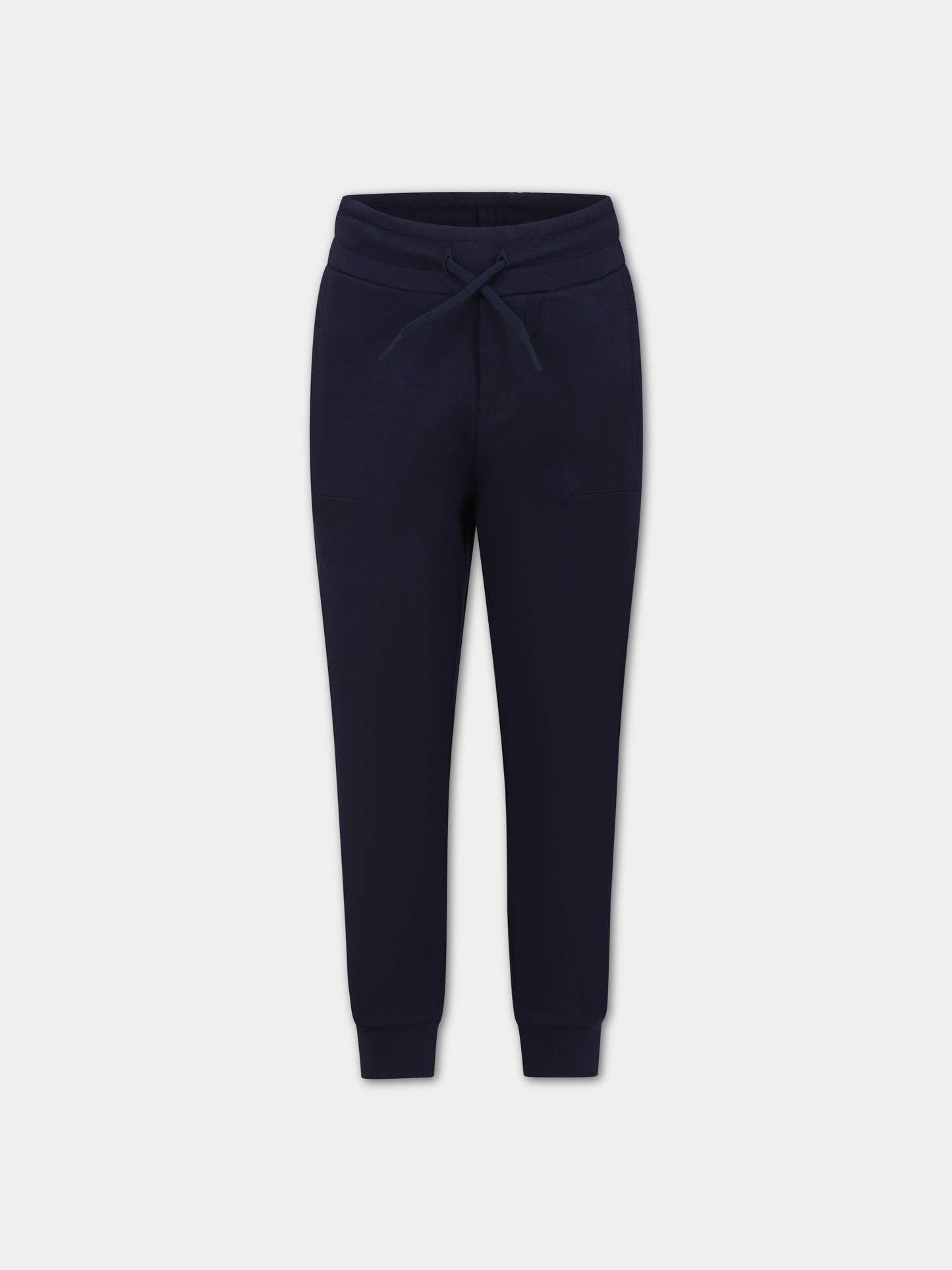 Pantaloni blu per bambino con logo,Hugo Boss,J24789 849