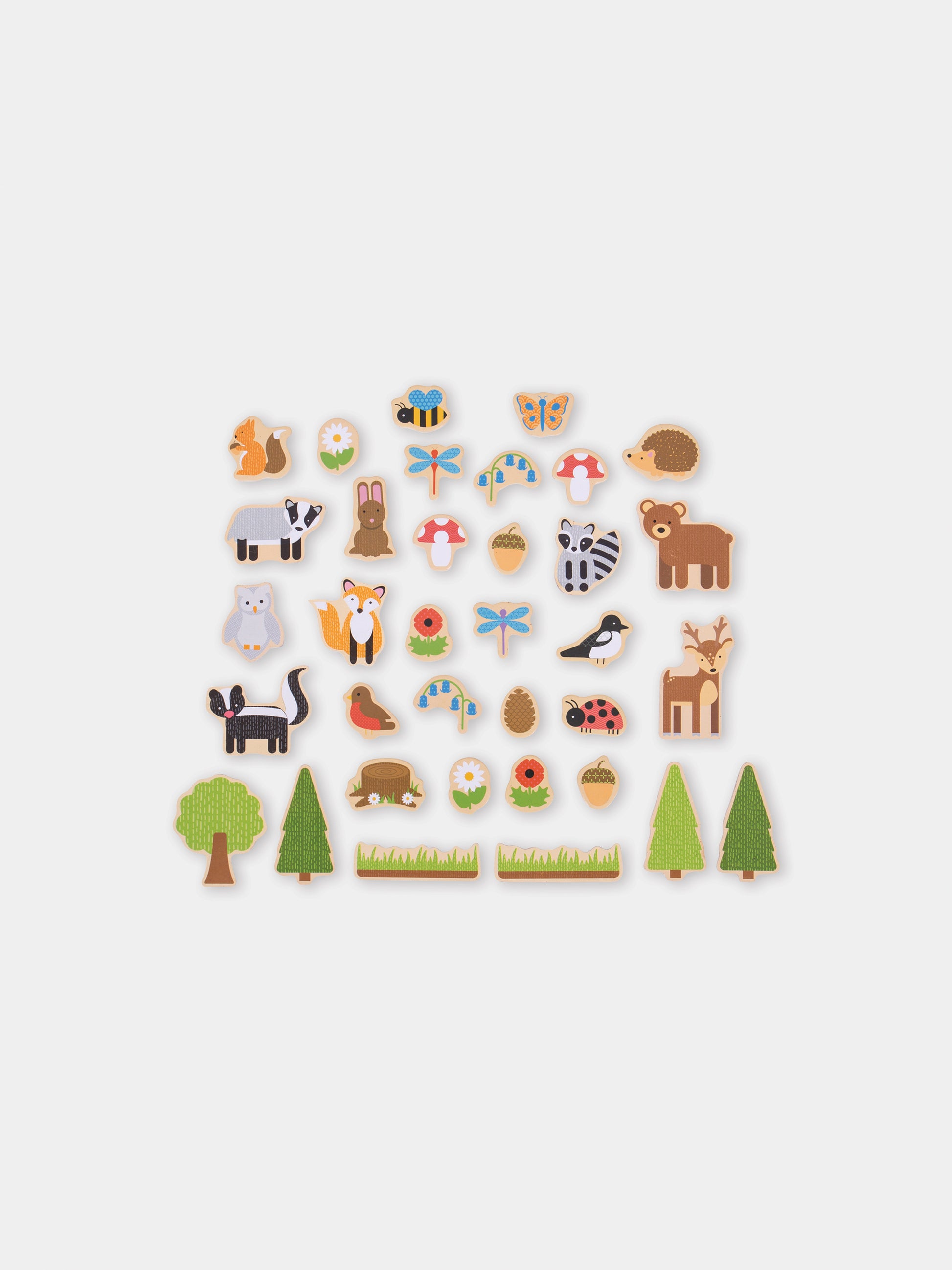 Set magneti multicolor per bambini,Bigjigs,BJ275