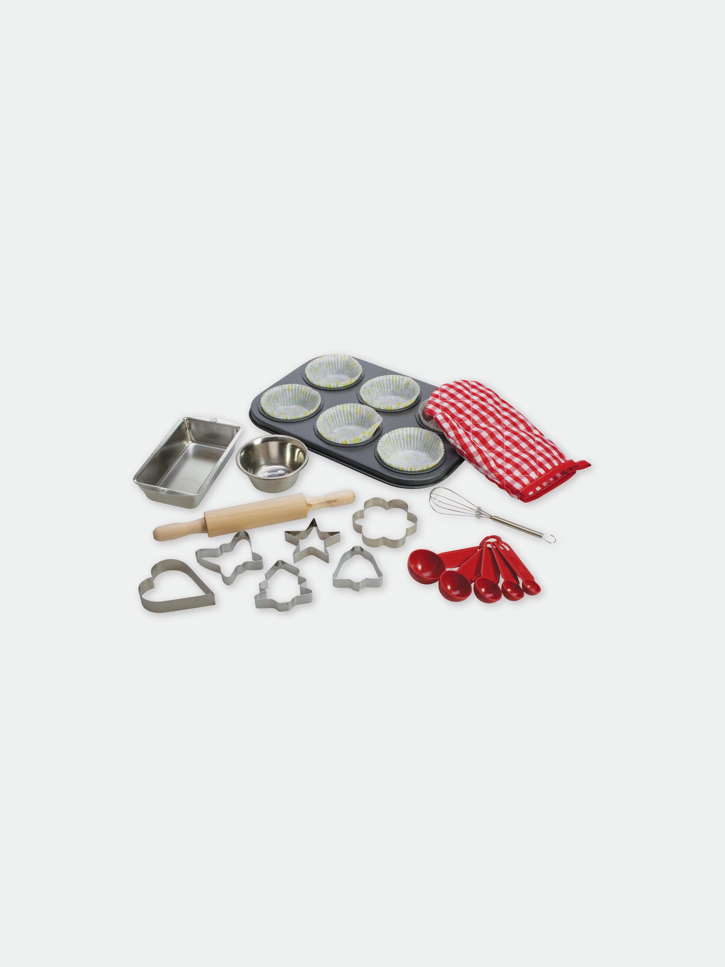 Set da forno grigio per bambini,Bigjigs,BJ605