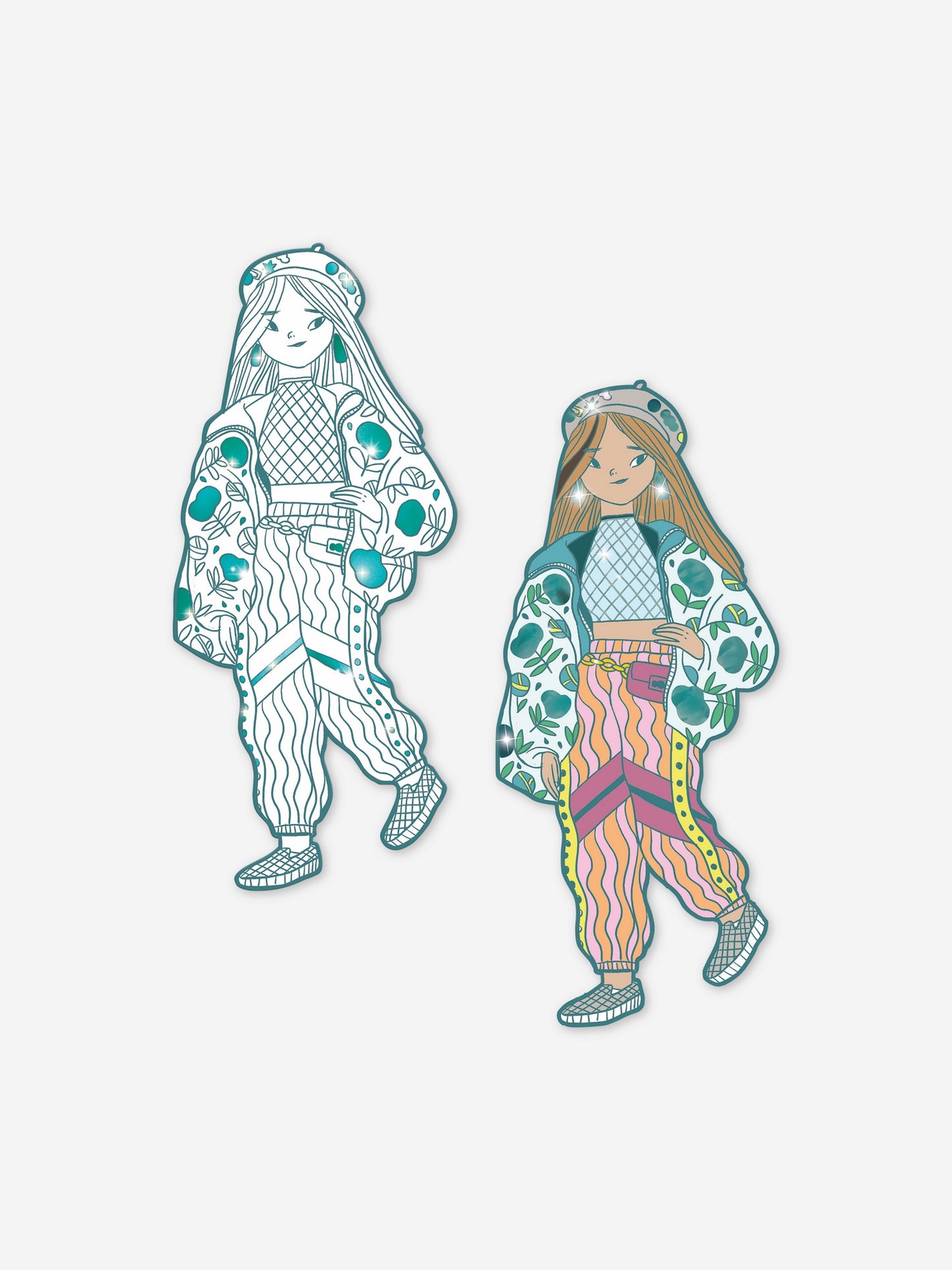 Modelle da colorare per bambini,Djeco,DJ09547