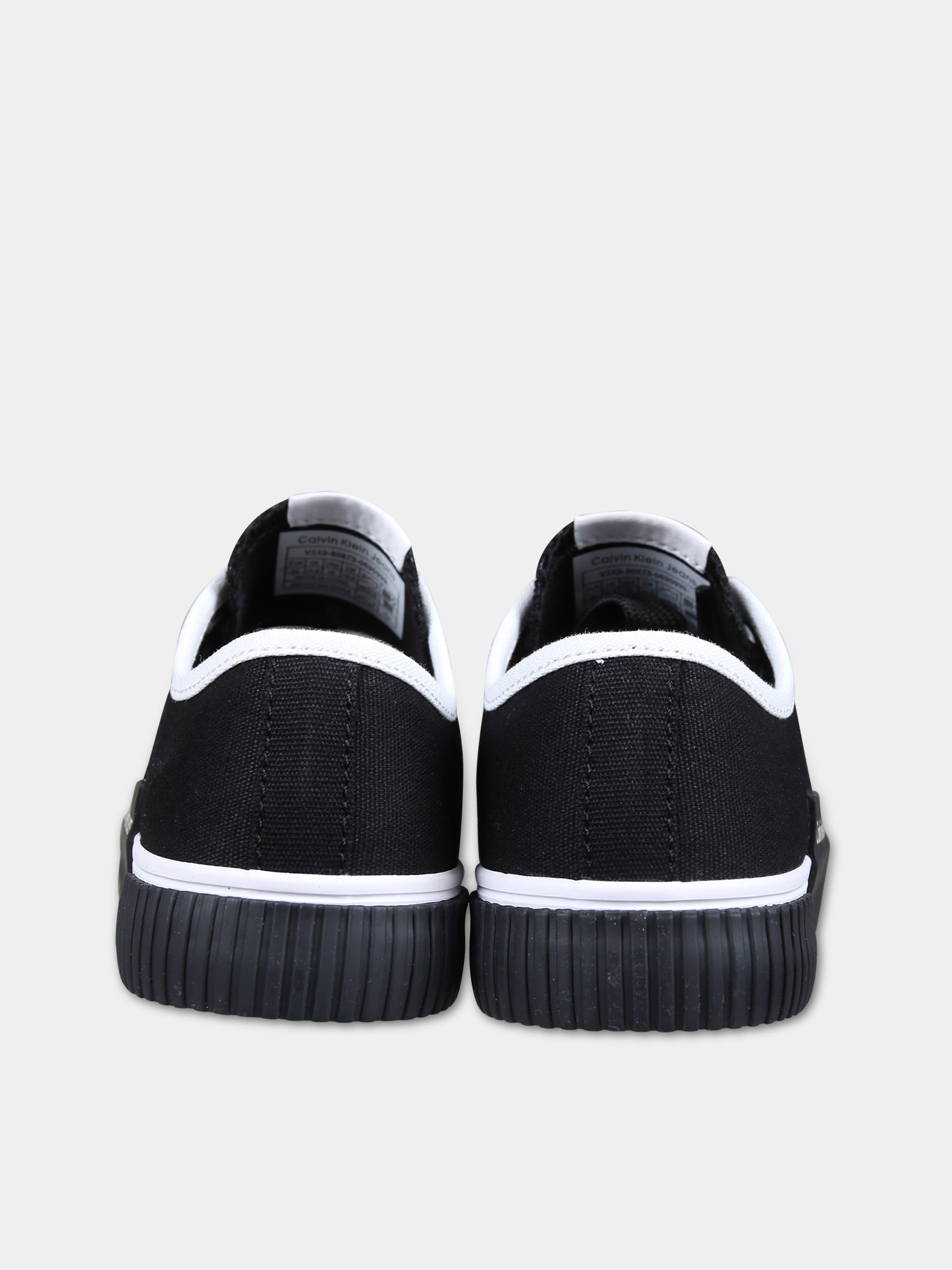Sneakers nere per bambini con logo,Calvin Klein Kids,V3X9 80873 0890999