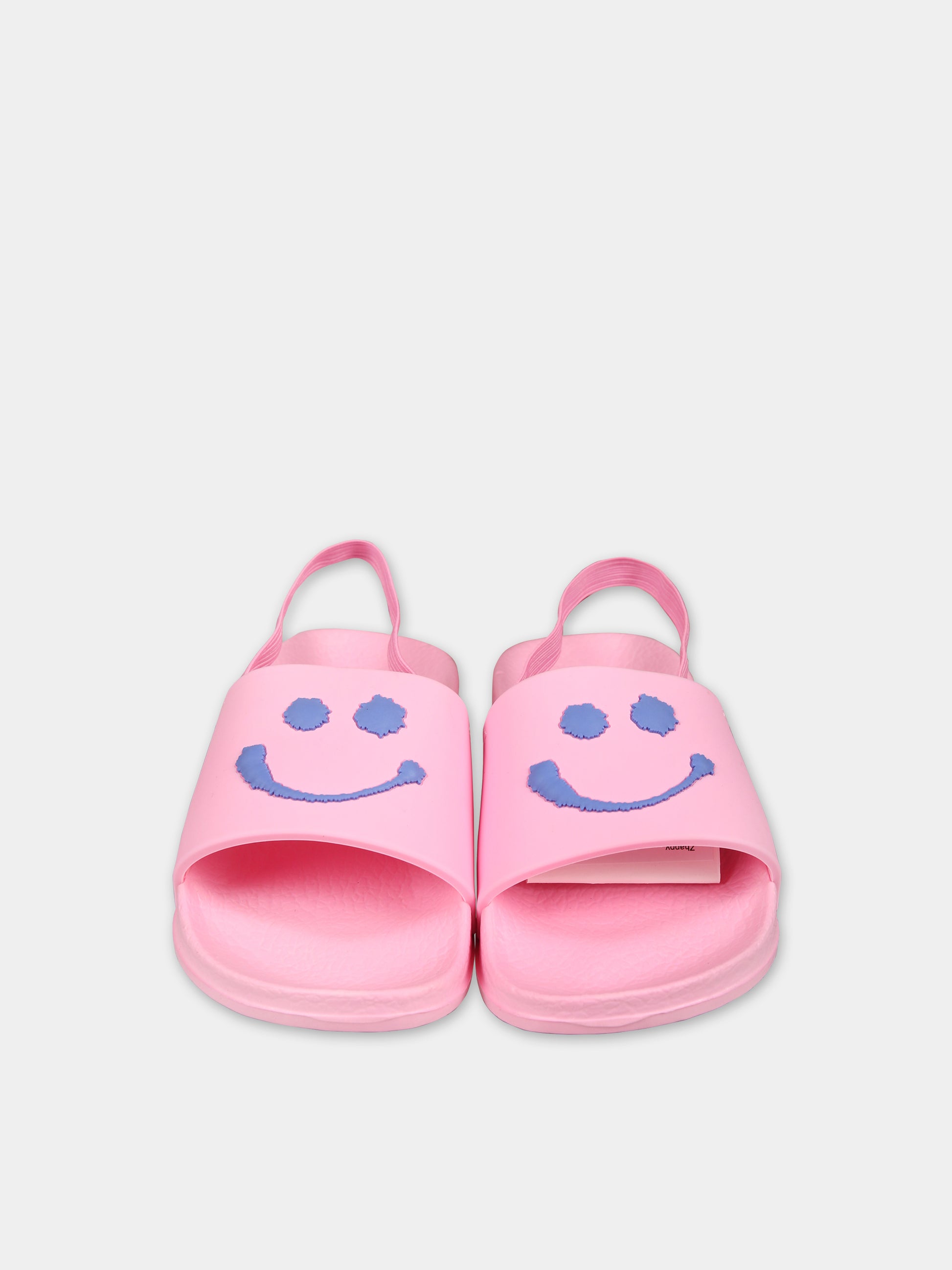 Ciabatte rosa per neonata con smile,Molo,7S24U202 3401-