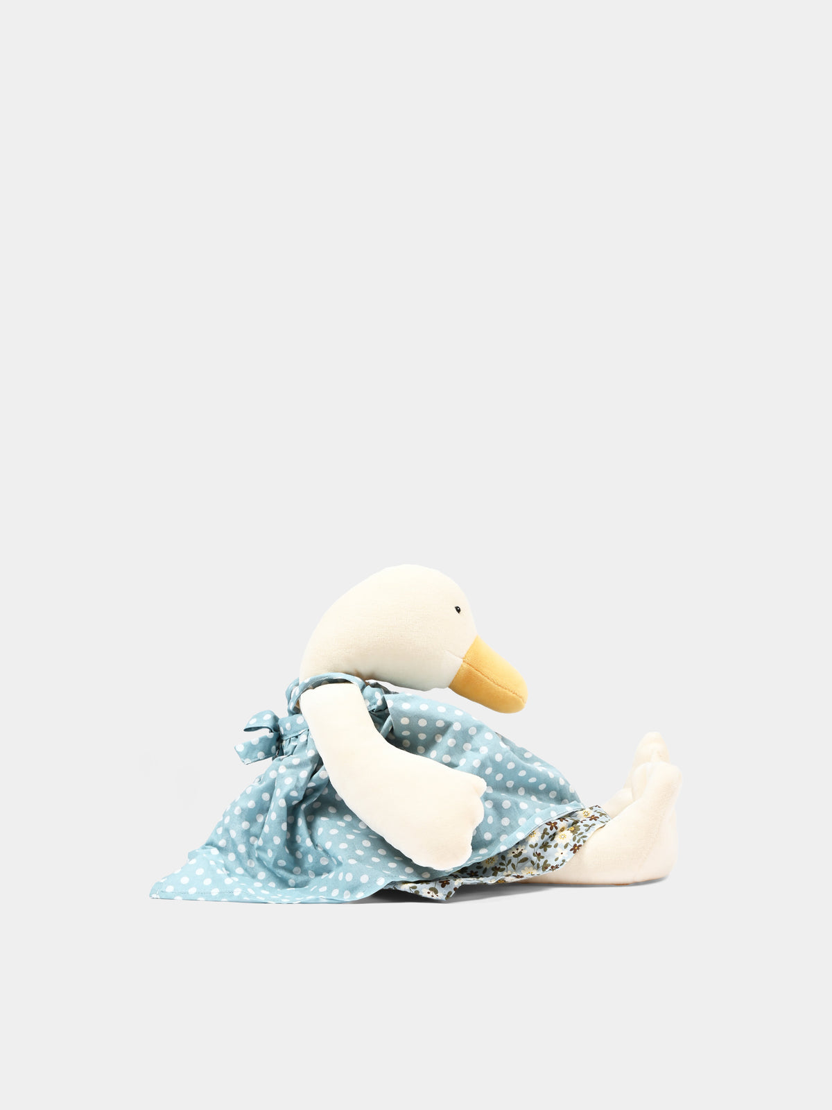 Ivory polka dot plush Ochetta Jeanne for kids