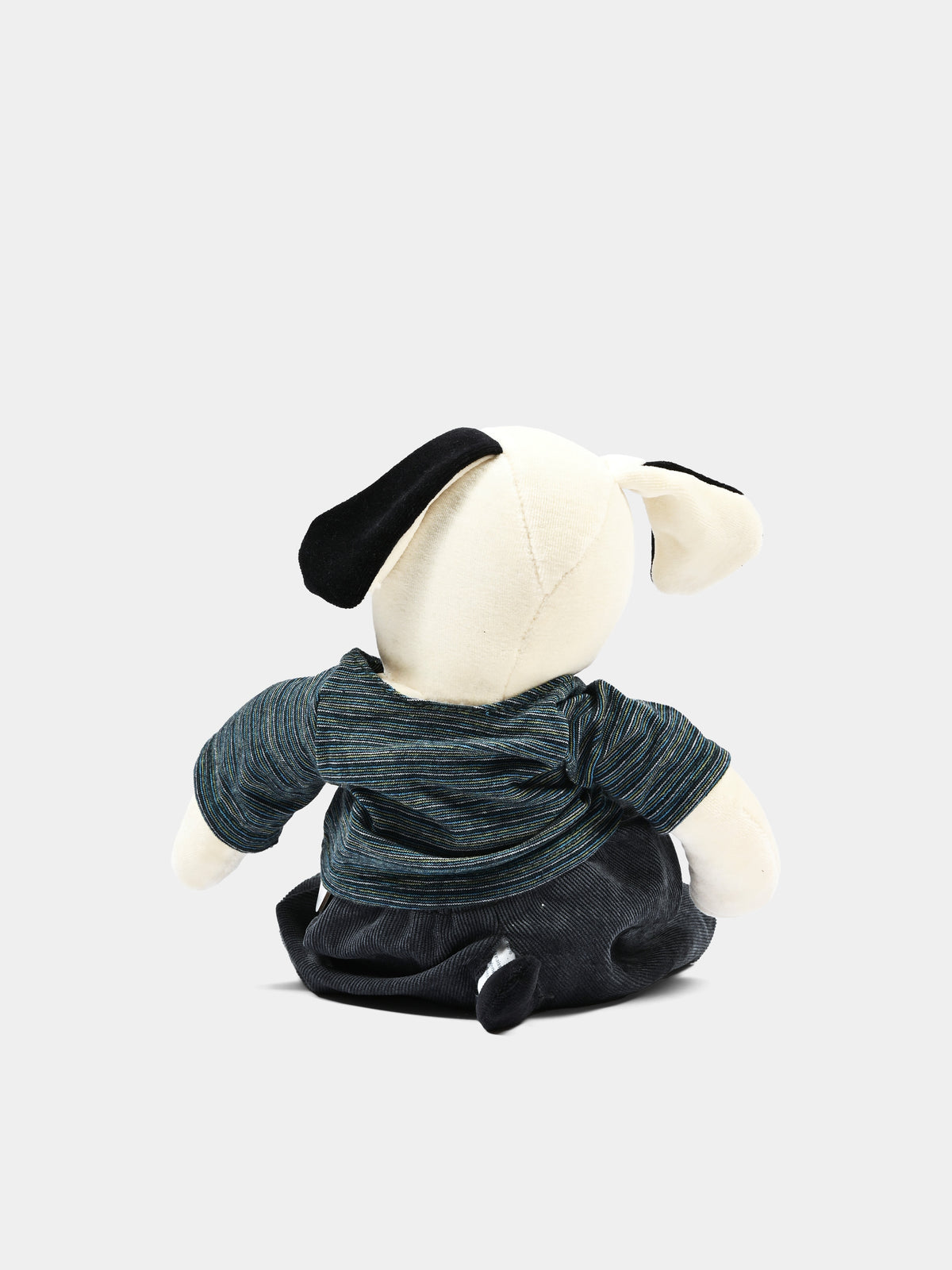 White plush dog Julius for kids