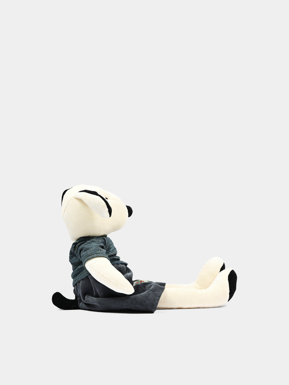 White plush dog Julius for kids