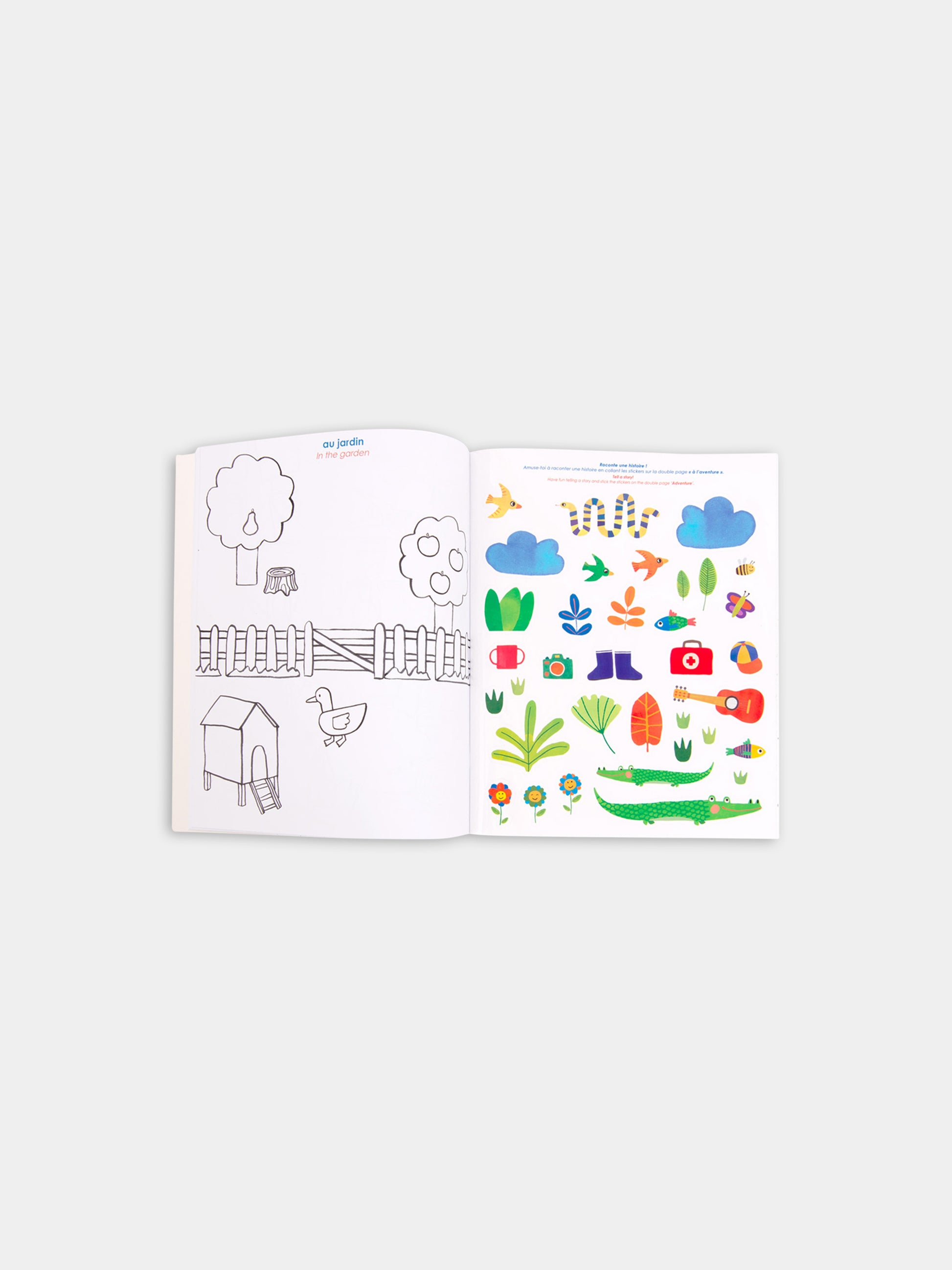 Quaderno multicolor per bambini da colorare,Moulin Roty,661611