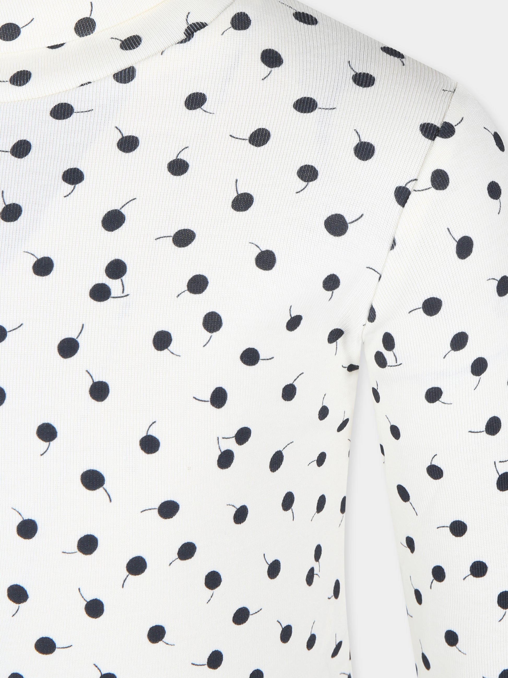 Dolcevita avorio per bambina con ciliegie,Bonpoint,W04GTSK00001 670