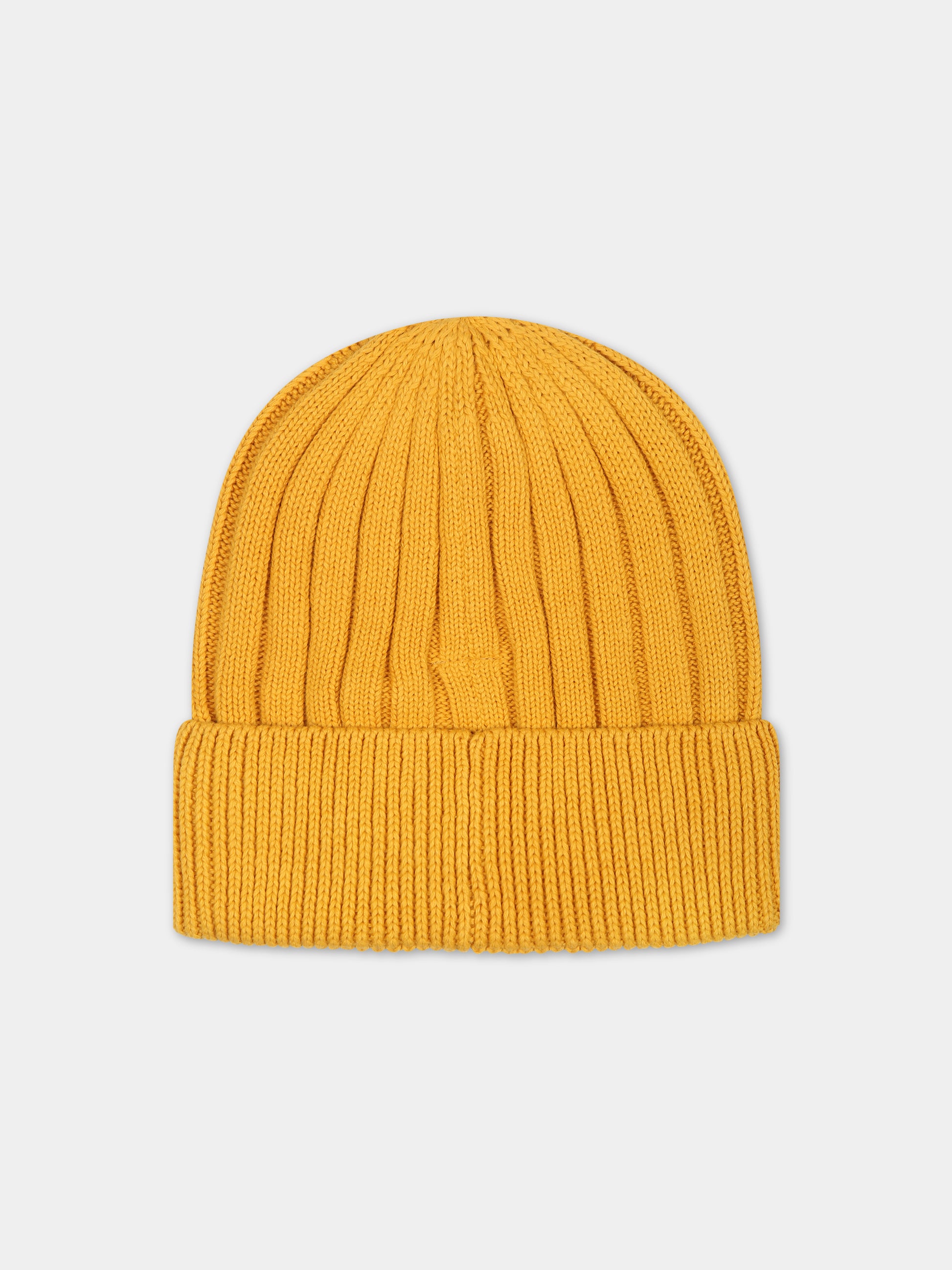 Berretto giallo per bambino con albero,Timberland,T21387 575