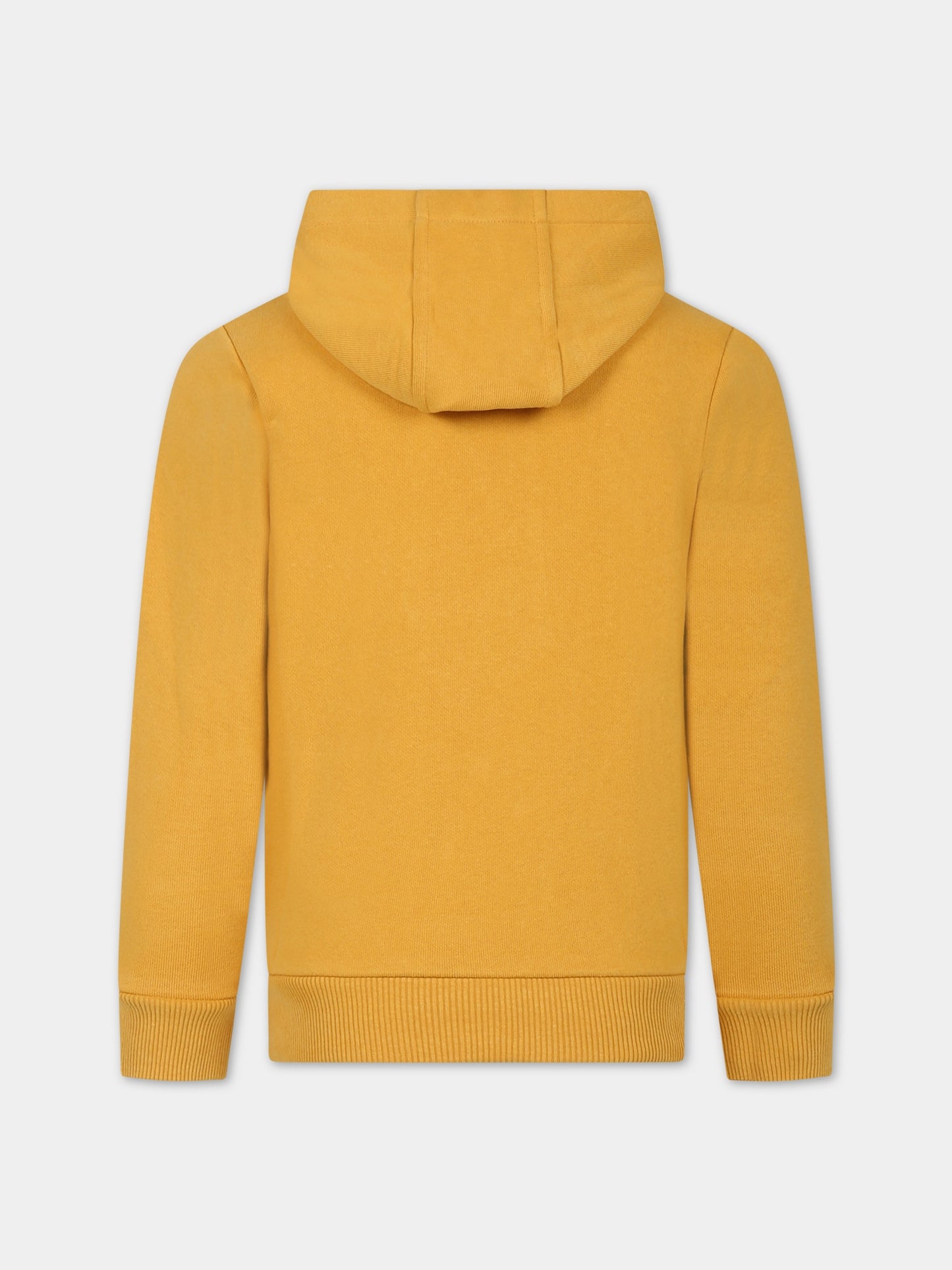 Felpa gialla per bambino con logo,Timberland,T25U56 575