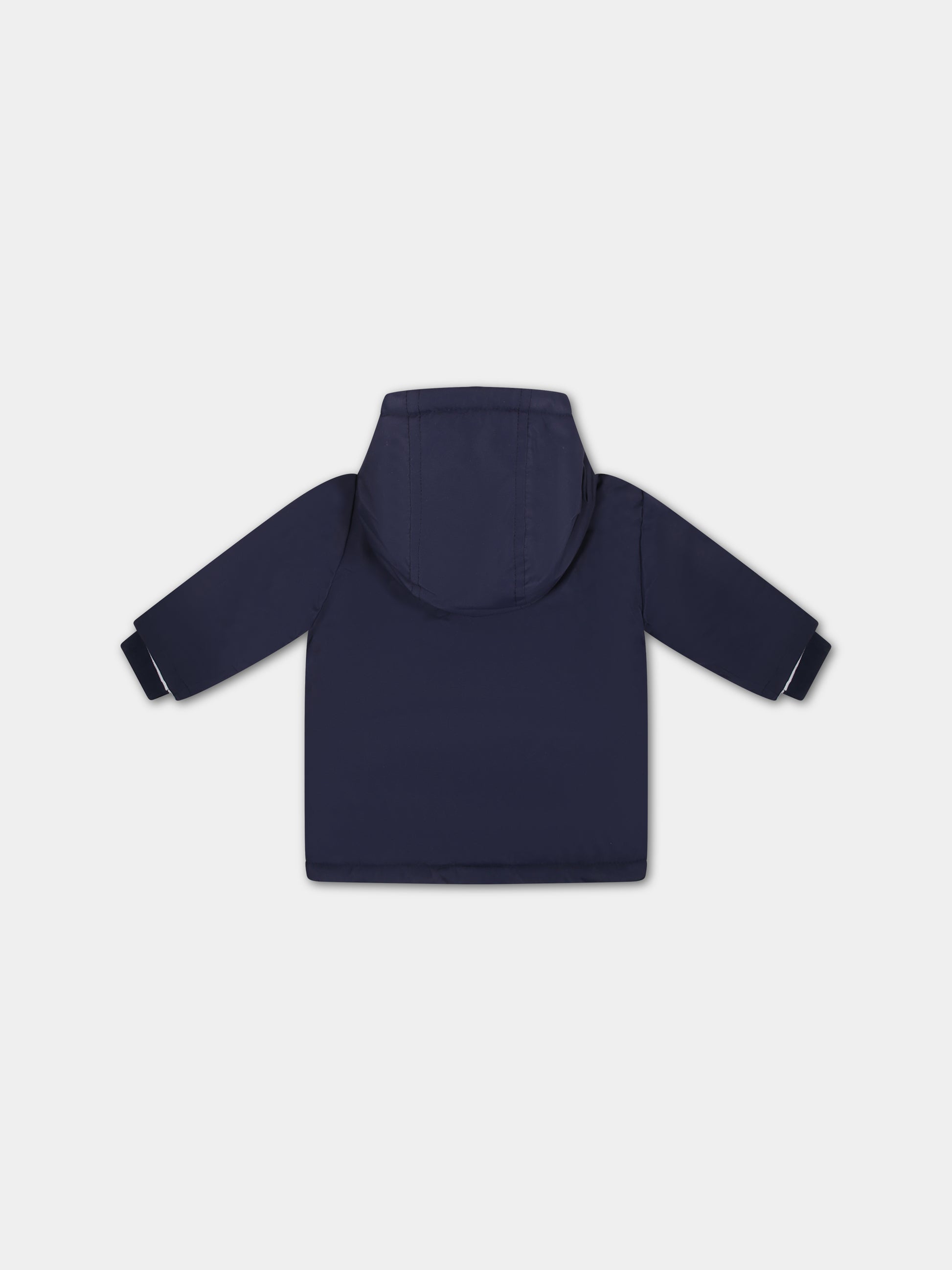 Parka blu per bambino con logo,Timberland,T60027 85T