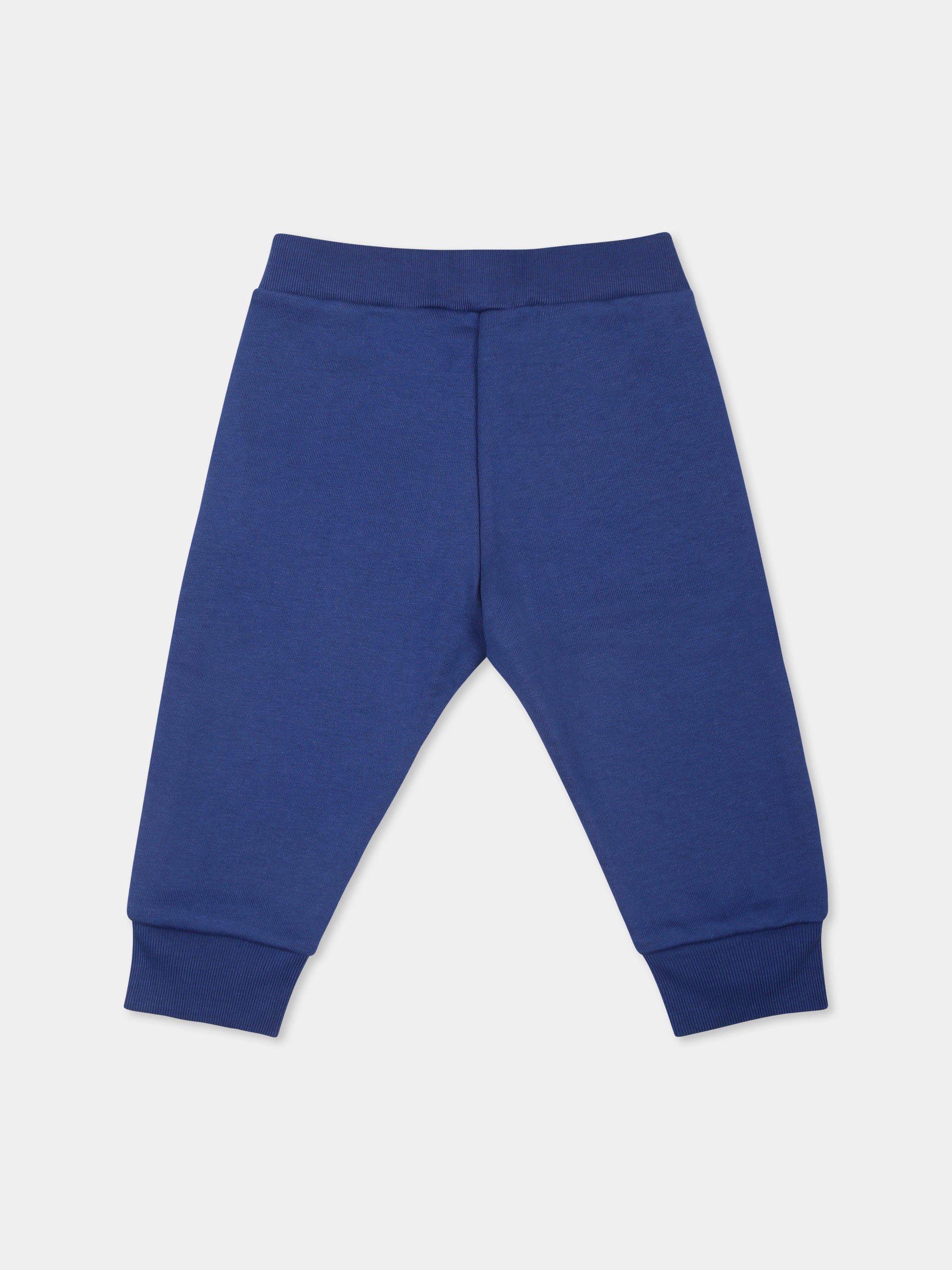 Pantaloni blu per neonato con logo,Marni Kids,M01245 M00NF MP62B 0M850