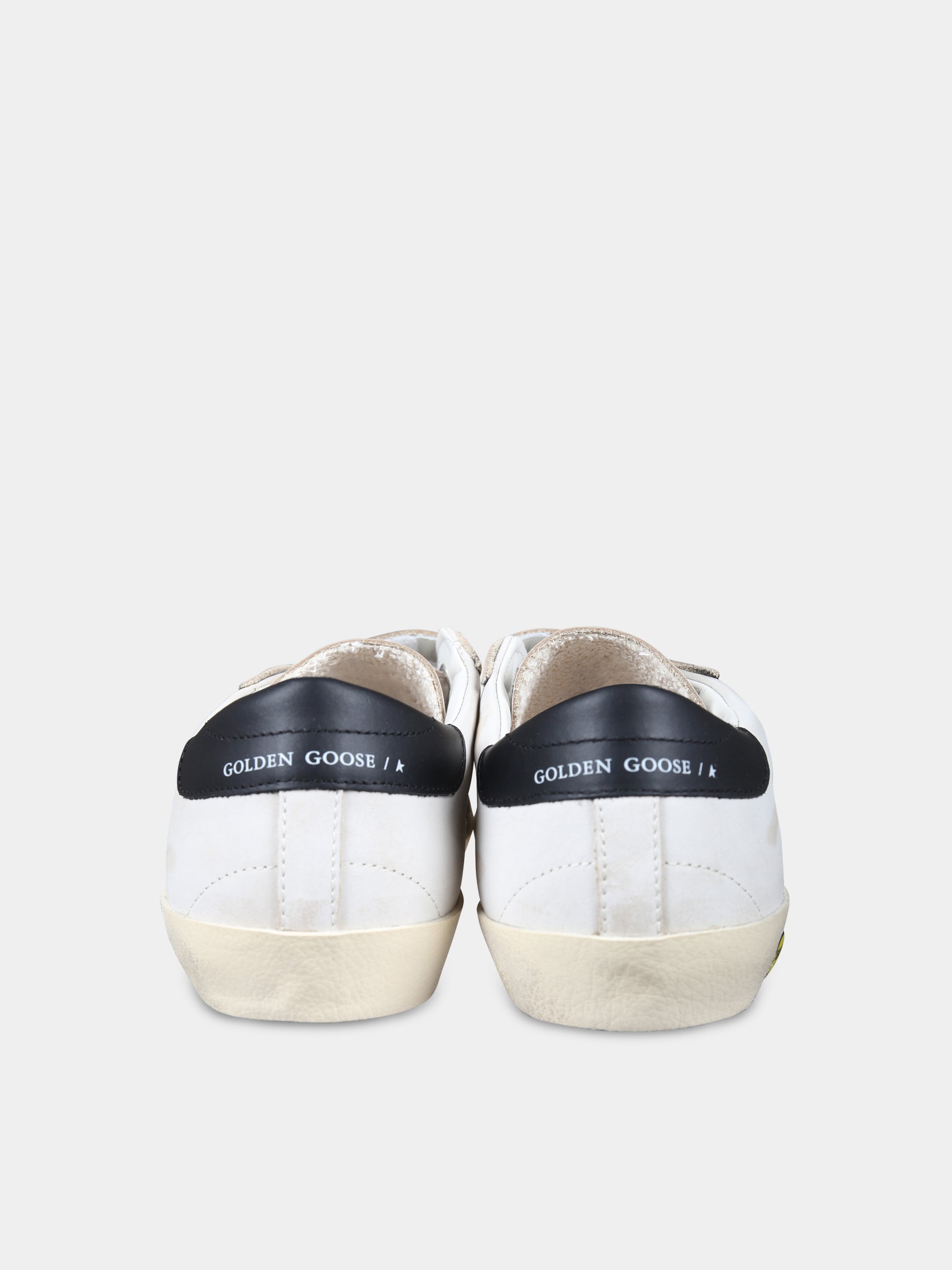 Sneakers Old School bianche per bambini con stella,Golden Goose,GTF00111 F006074 11159