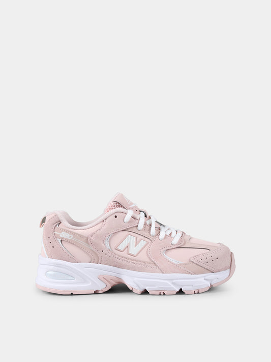 Sneakers 530 rosa per bambina con logo,New Balance,GR530KF