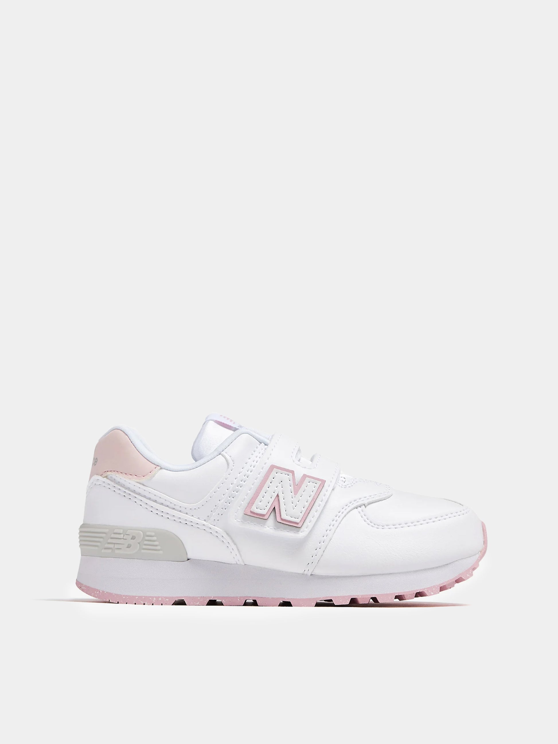 Sneakers 574 bianche per bambina con logo,New Balance,PV574FK