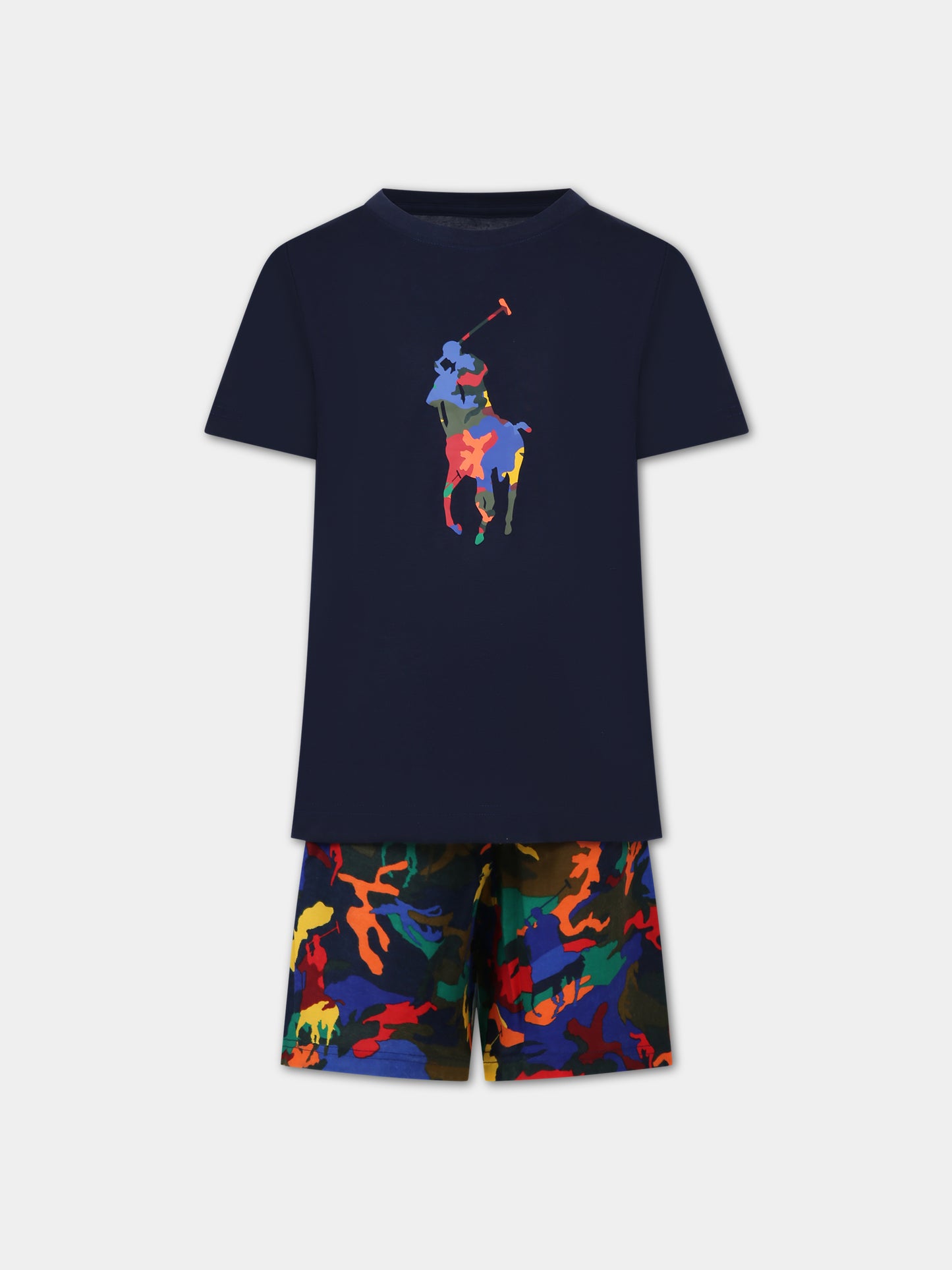 Pigiama multicolor per bambino,Ralph Lauren Kids,9P0109 BDL