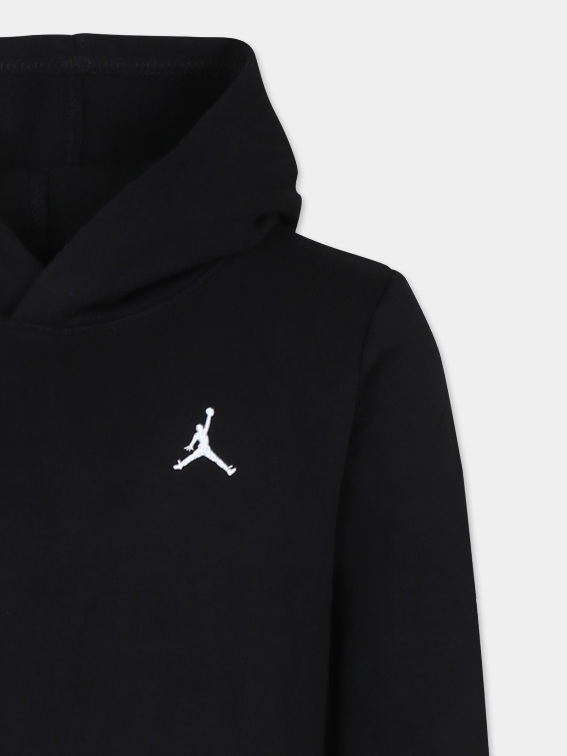 Completo nero per bambino con jumpman,Jordan,85D326 023