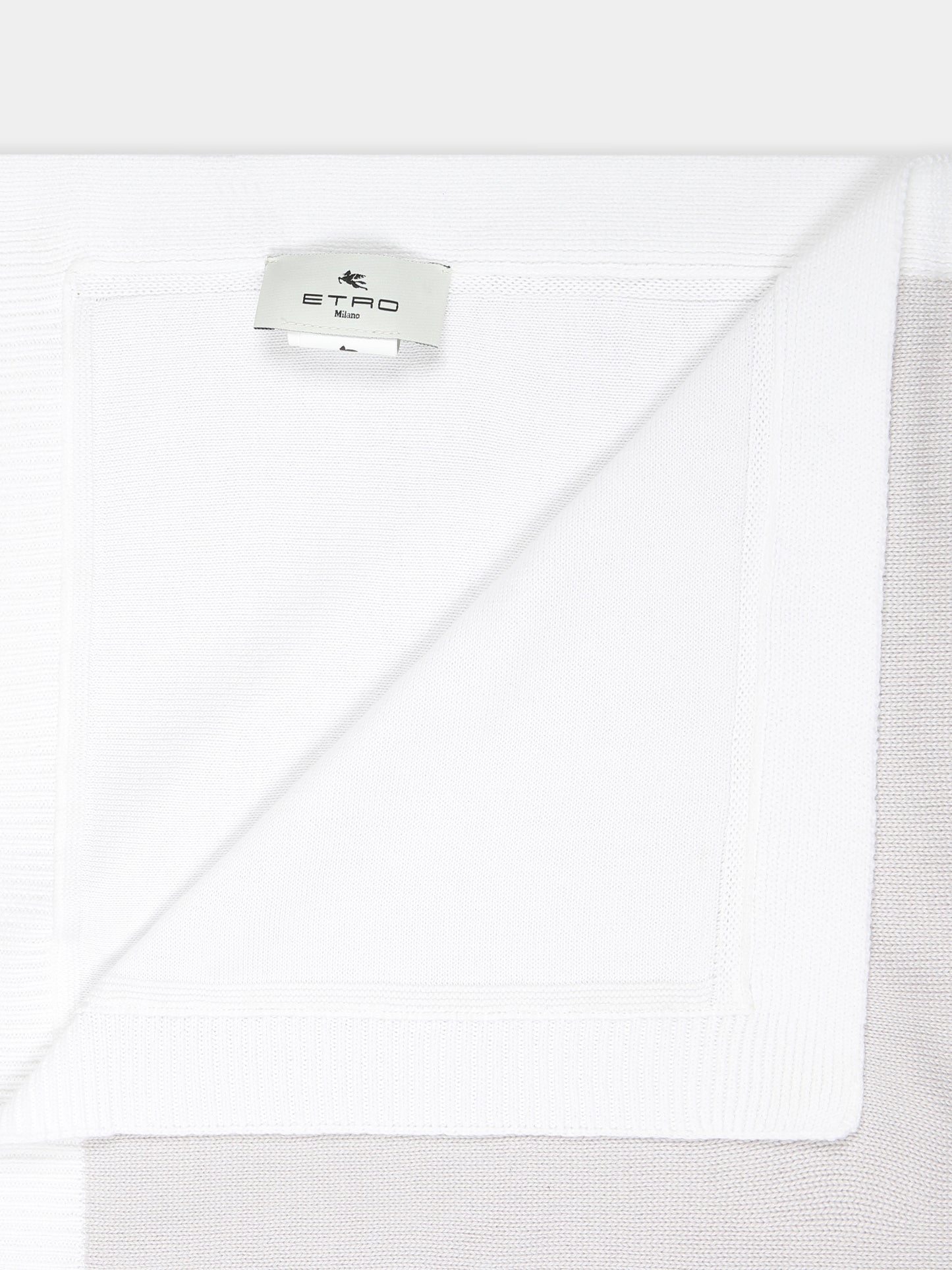 Coperta grigia per neonati con Pegaso,Etro,GU0570 X0006 900