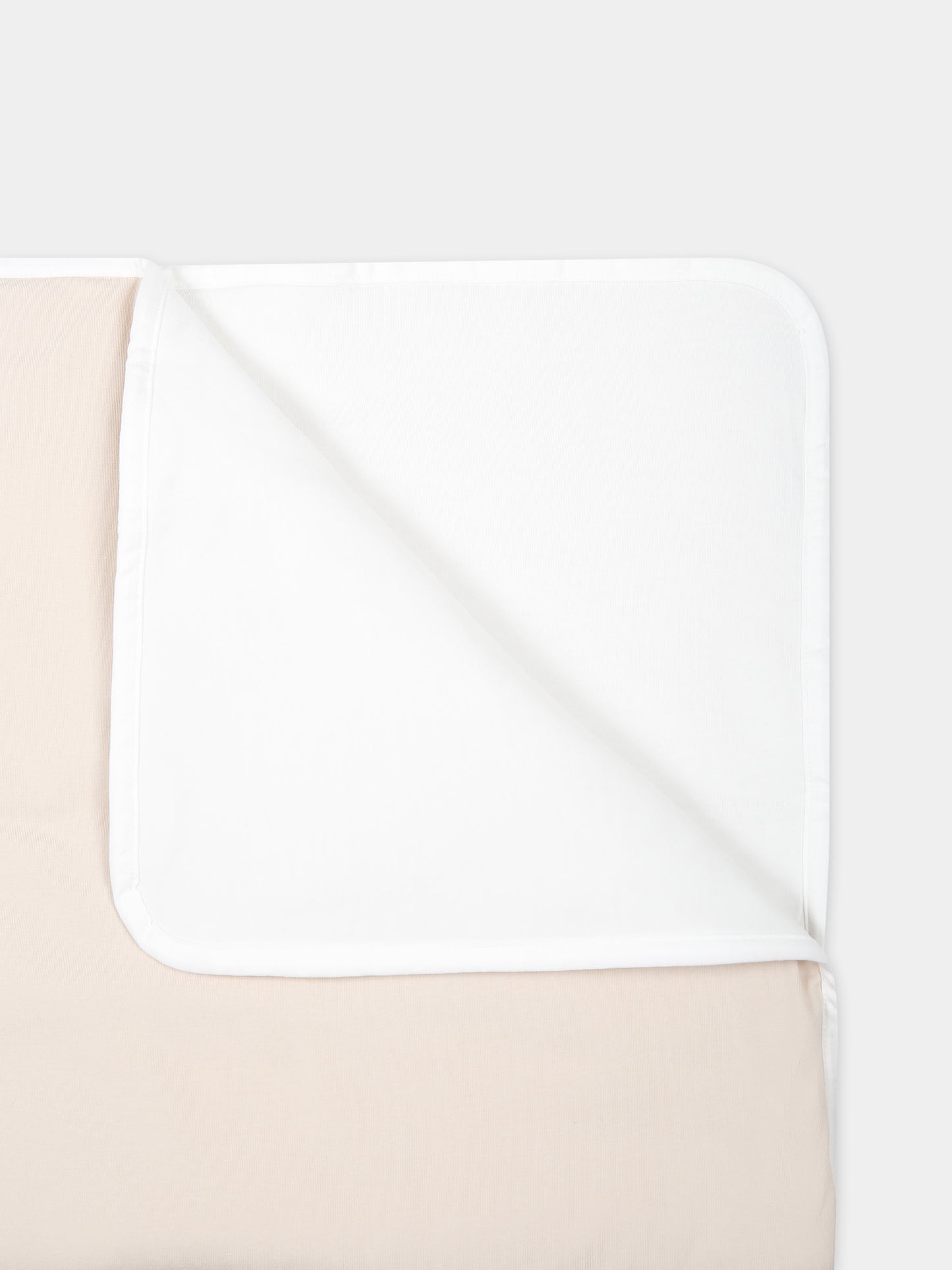 Coperta beige per neonati con logo Fendi,Fendi Kids,BUJ280 ST8 F19J5