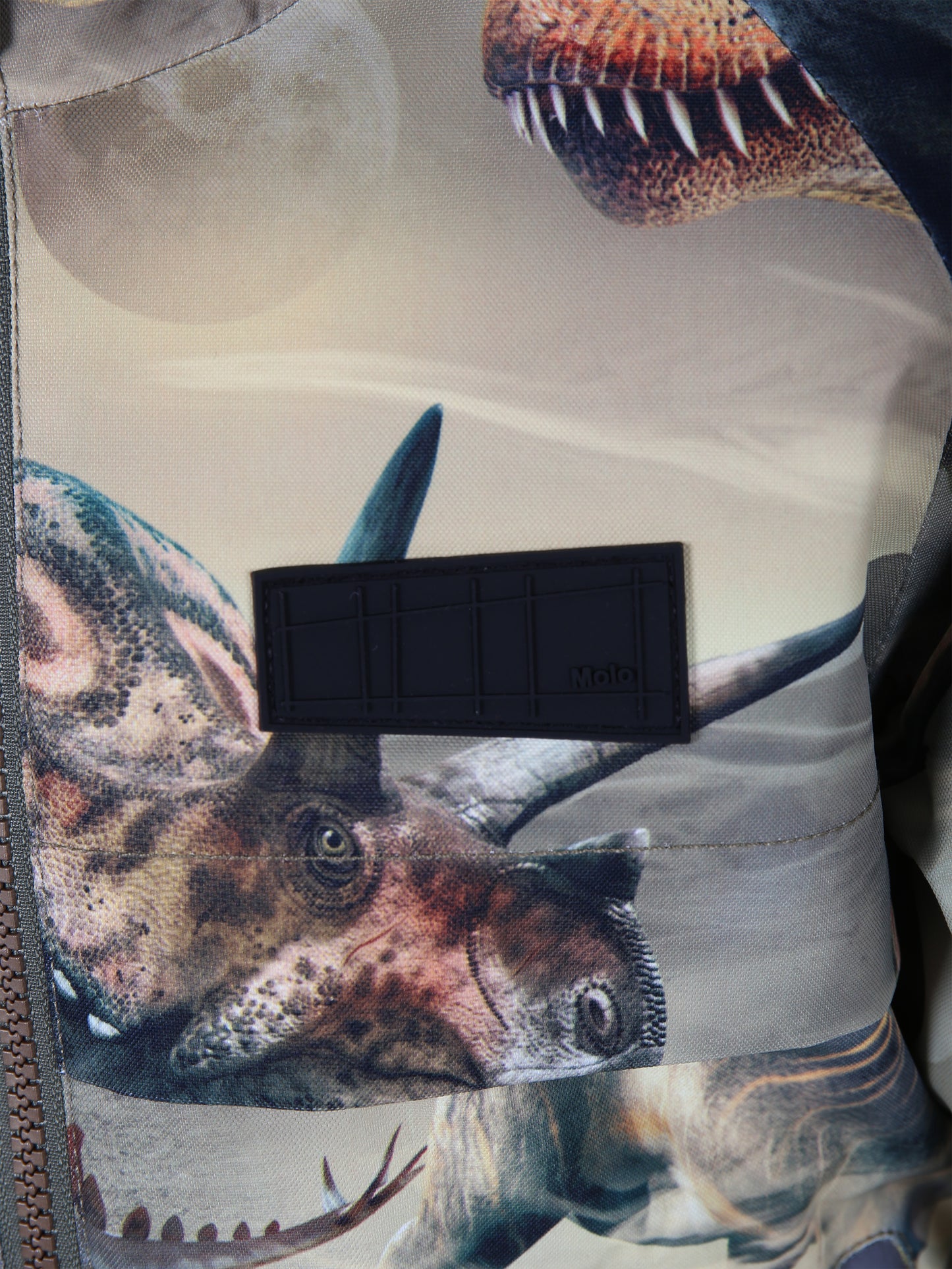 Piumino multicolor per bambino con stampa e logo,Molo,5W23M317 6848