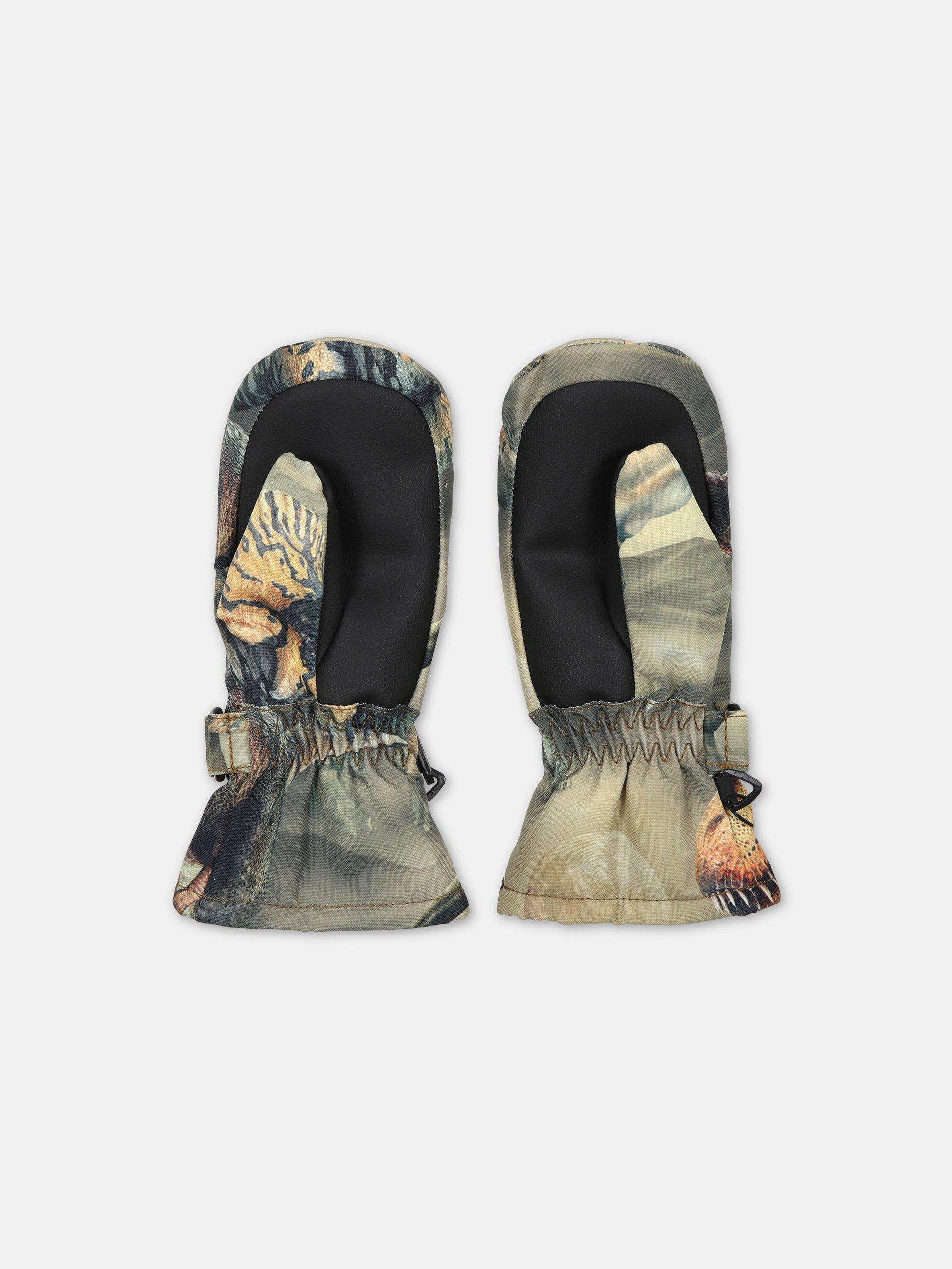 Guanti da neve per bambino con logo,Molo,7W23S102 6848