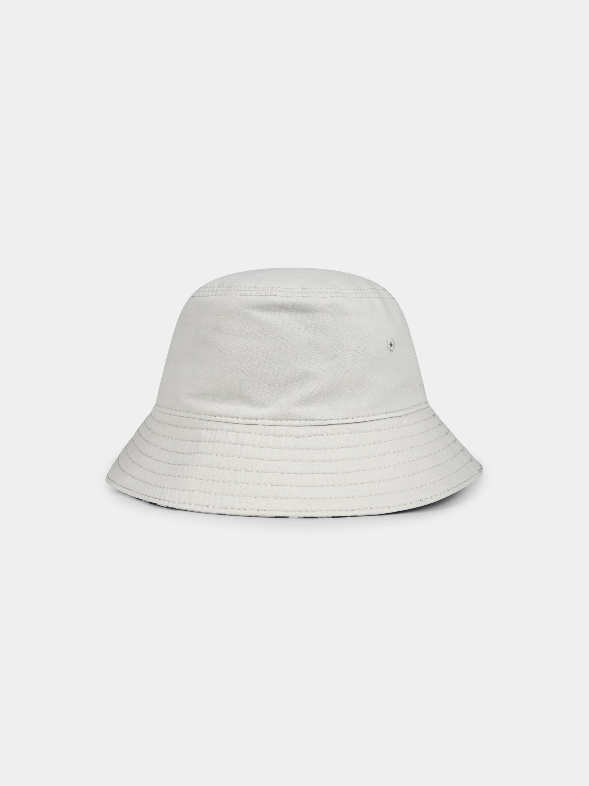 Cloche reversibile grigia per bambini con cavaliere equestre,Burberry Kids,8089432 B9629