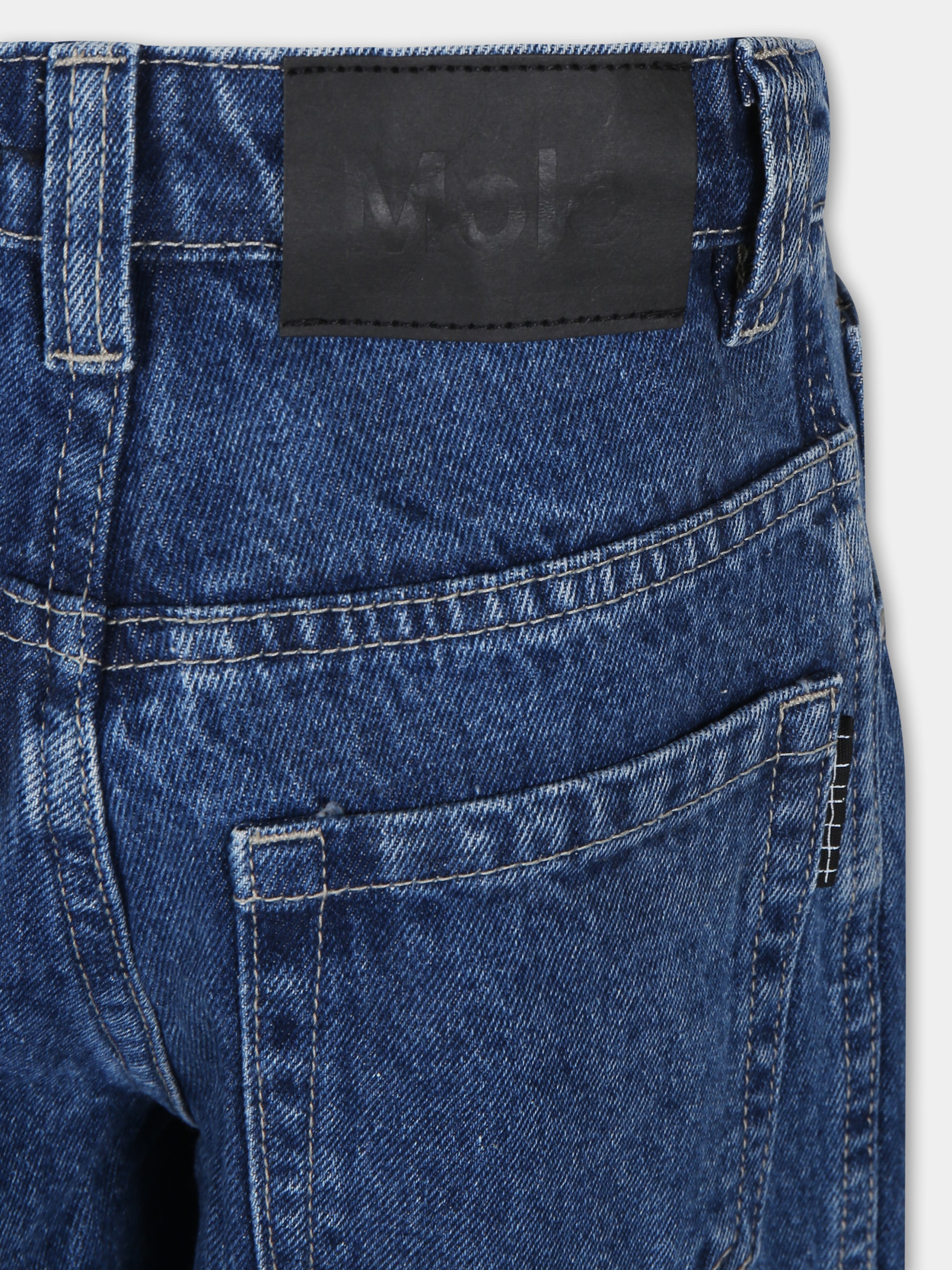 Jeans Aska blu per bambino,Molo,6W24I101 1100