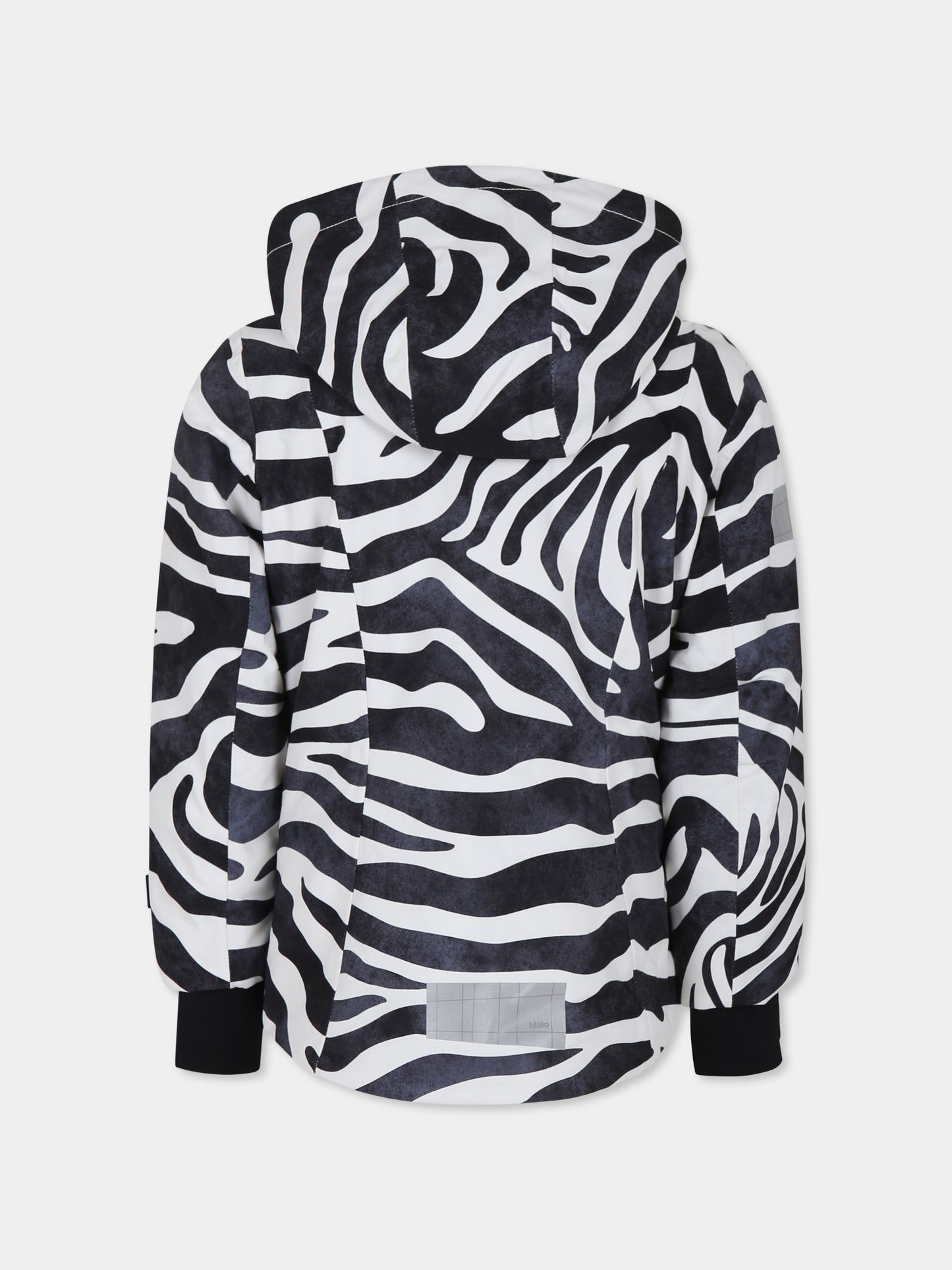 Giubbotto multicolor Pearson per bambina con stampa zebrata,Molo,5W24M313 9108