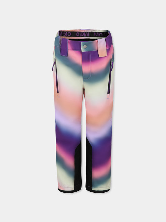 Pantaloni multicolor Jump Pro per bambina,Molo,5W24I102 9107