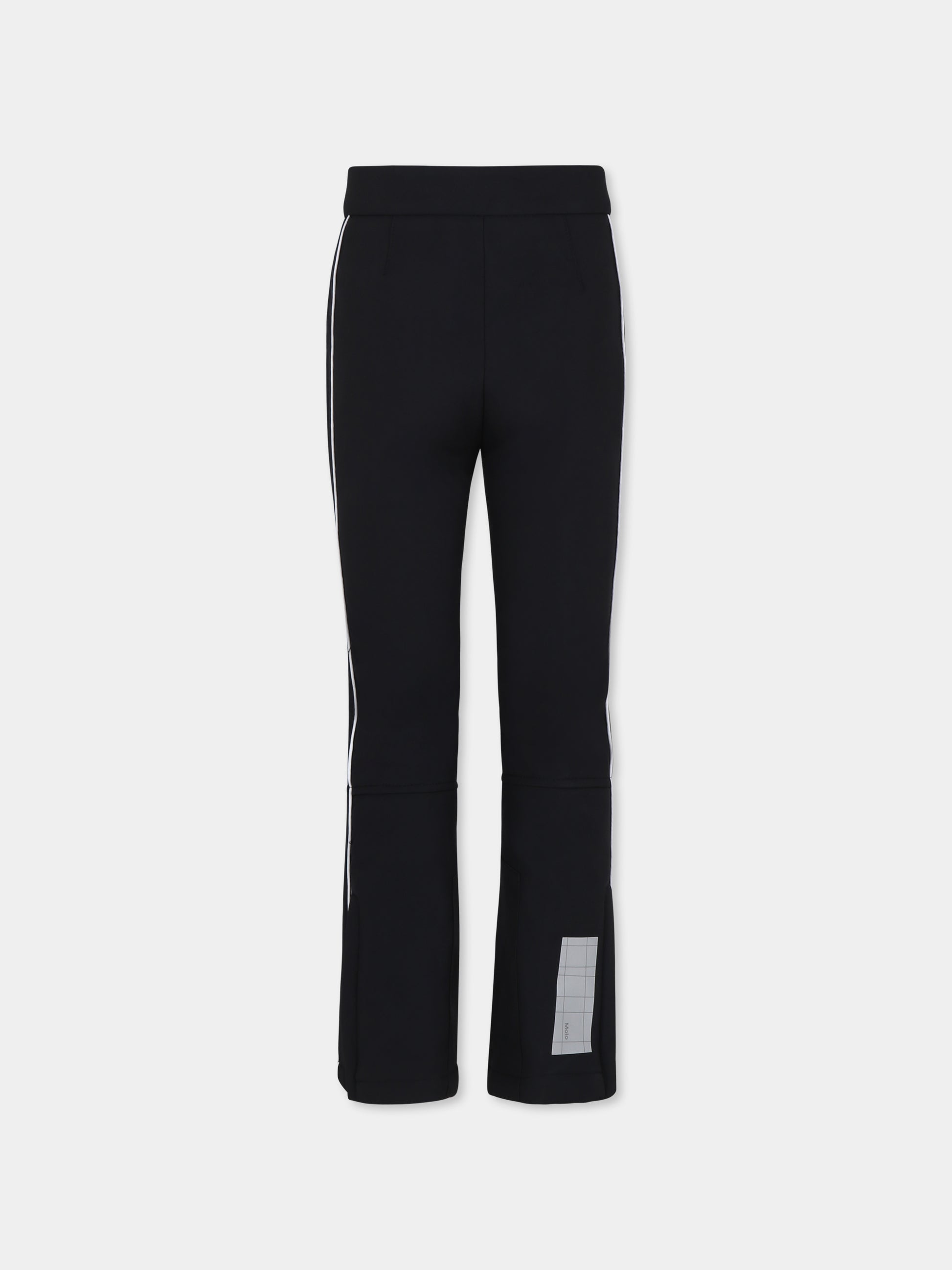 Pantaloni neri da sci Harlie per bambina,Molo,5NOSI207 0099