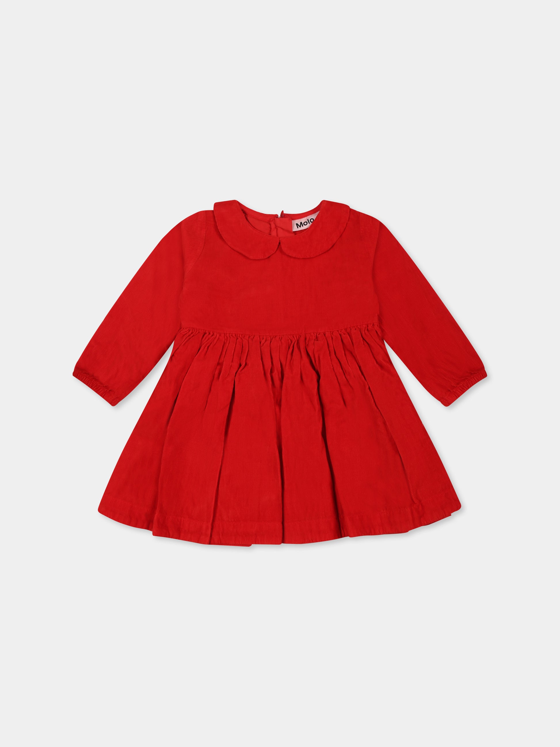 Vestito rosso Colleta per neonata,Molo,4W24E201 8936