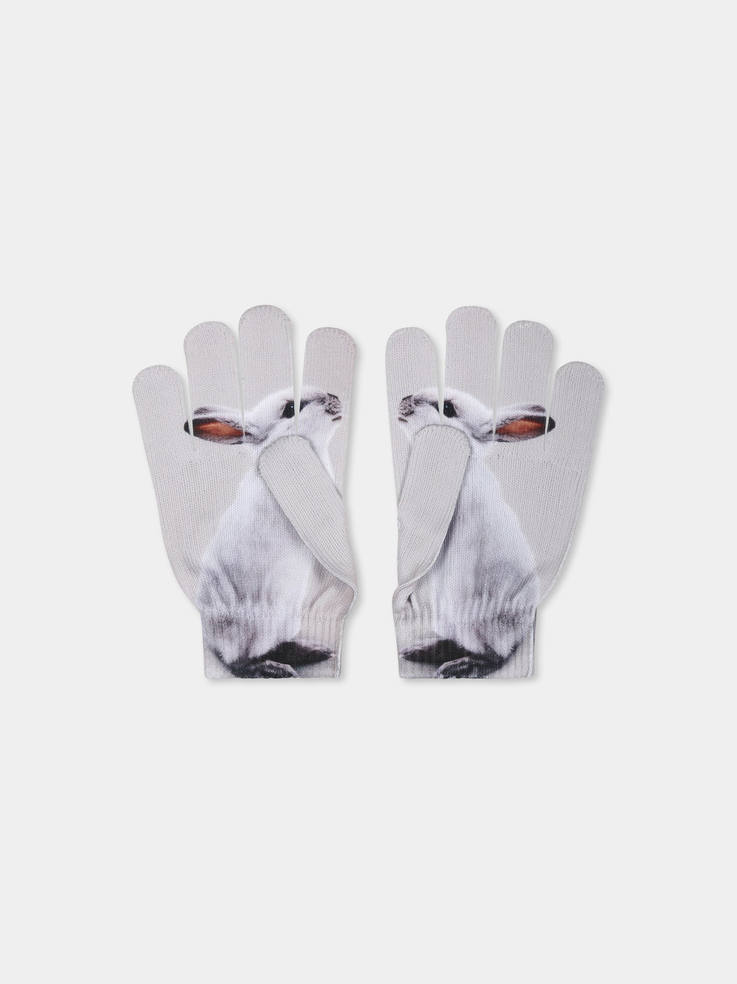 Set accessori beige Kaya per bambina con stampa conigli,Molo,7W24S901 9191