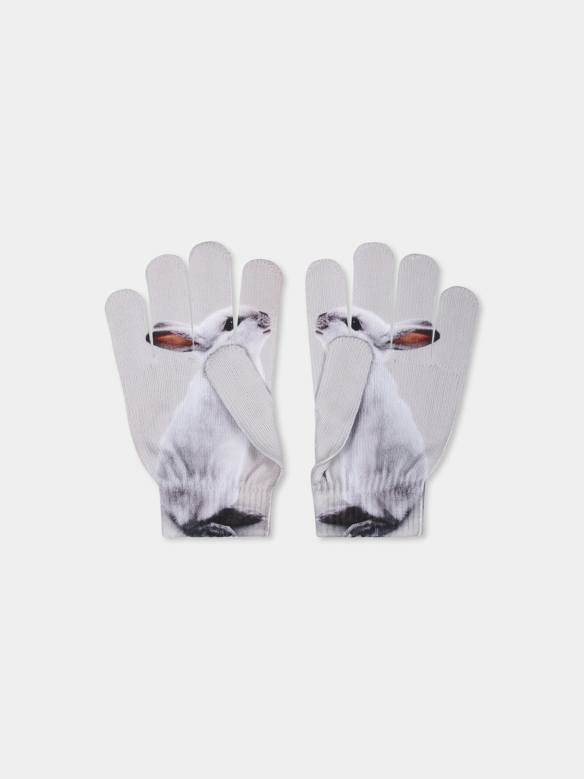 Set accessori beige Kaya per bambina con stampa conigli,Molo,7W24S901 9191