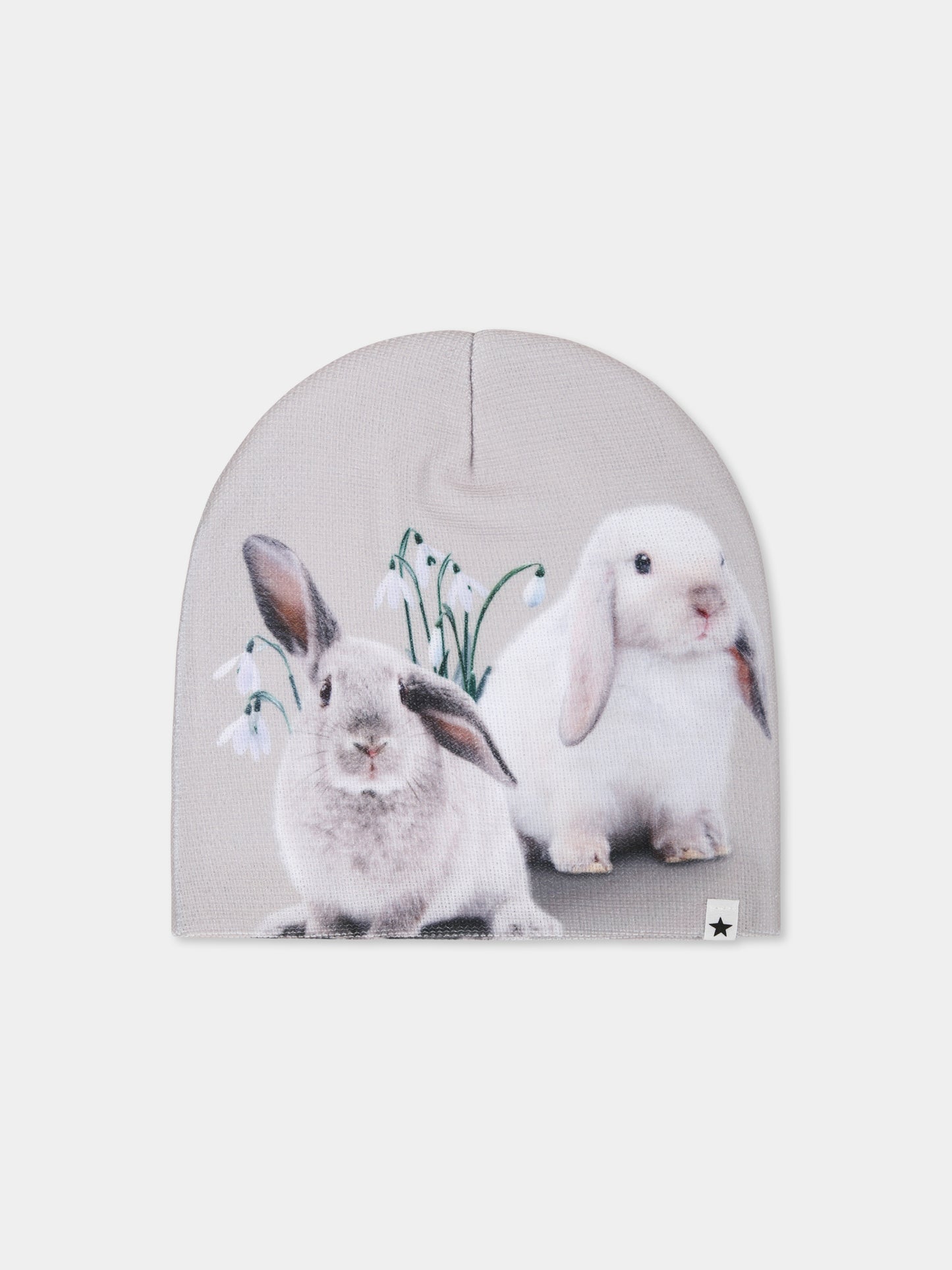 Set accessori beige Kaya per bambina con stampa conigli,Molo,7W24S901 9191