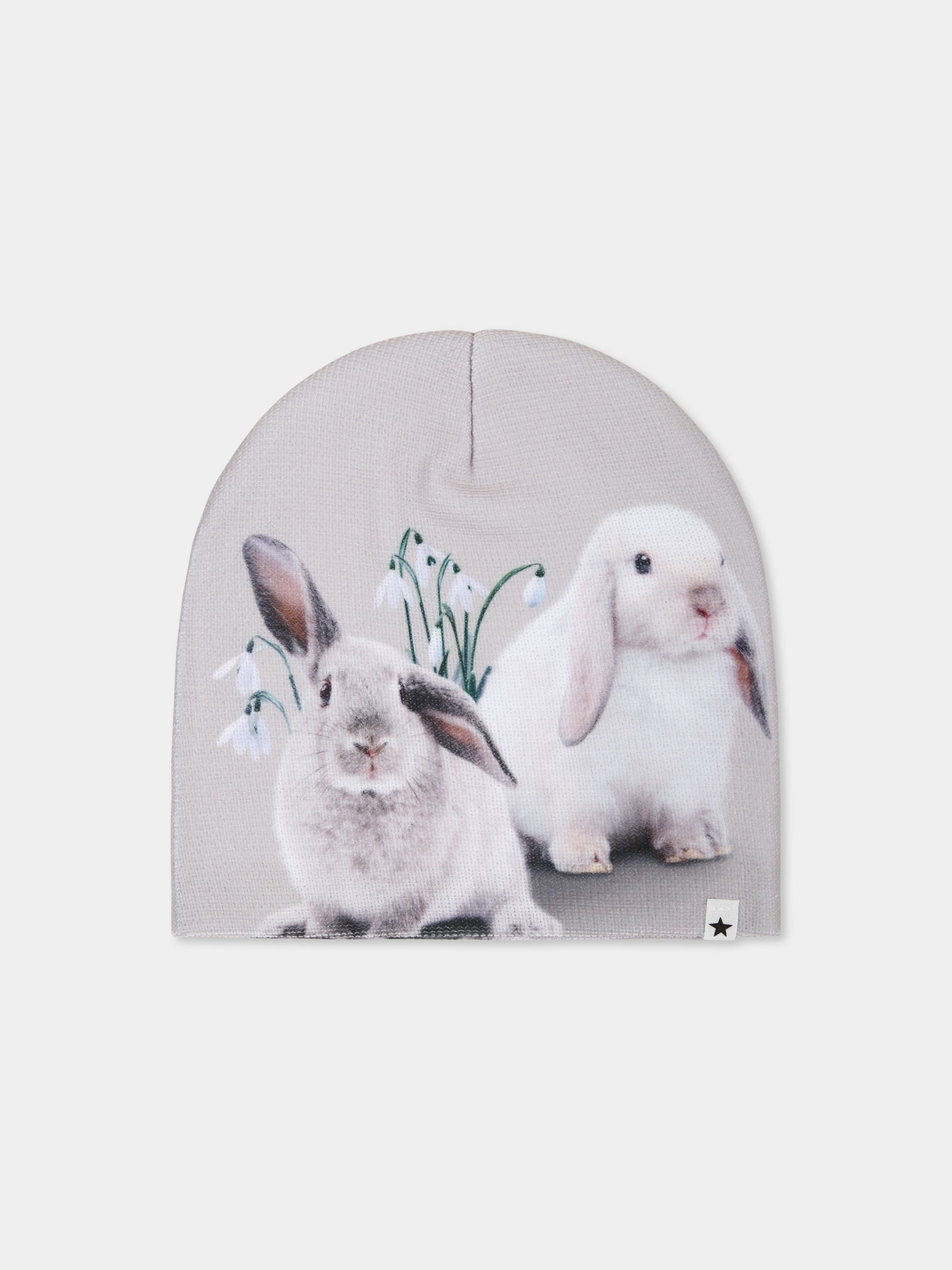 Set accessori beige Kaya per bambina con stampa conigli,Molo,7W24S901 9191