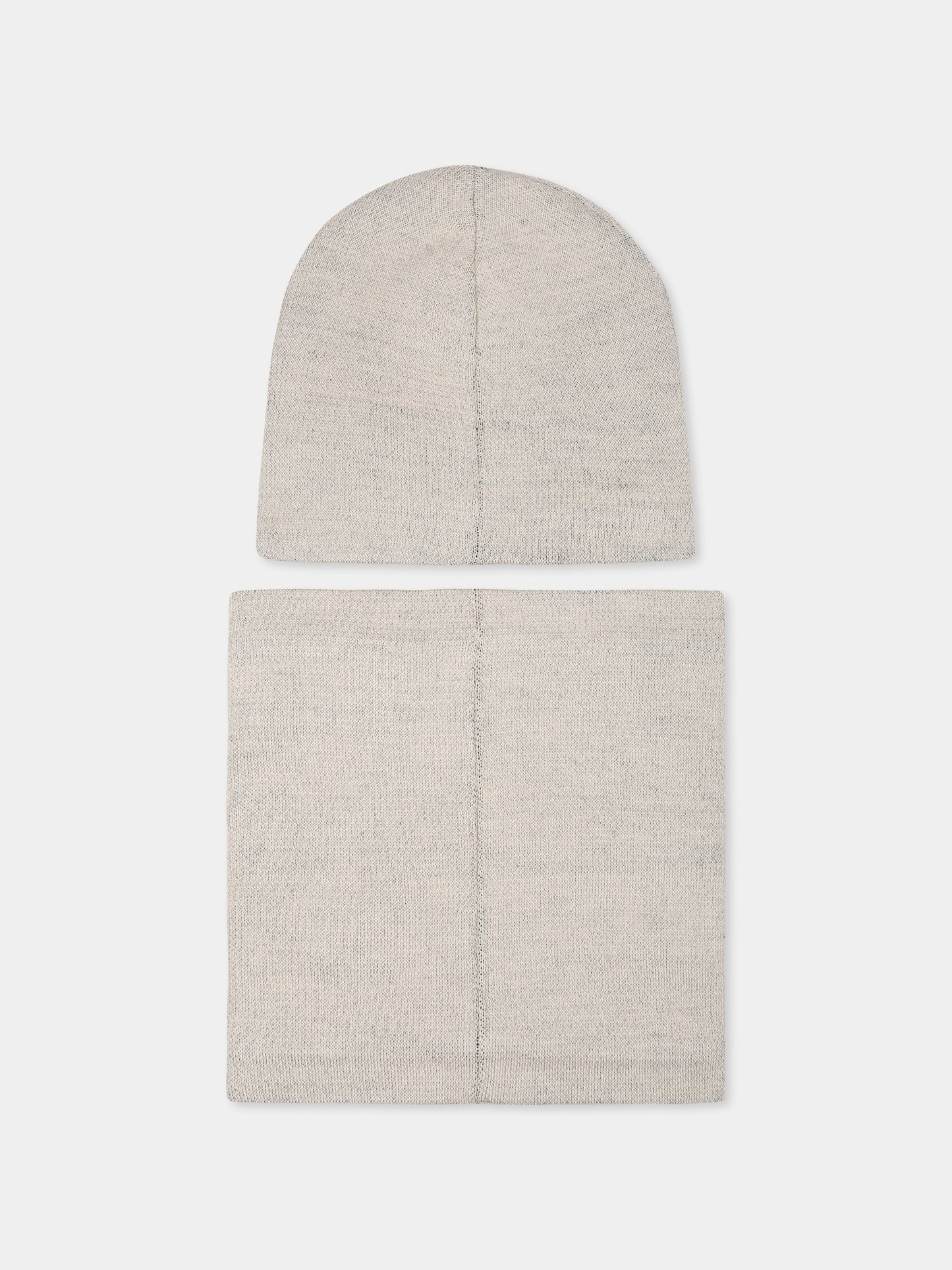 Set accessori beige per bambini con motivo orso polare,Molo,7W24S304 1058