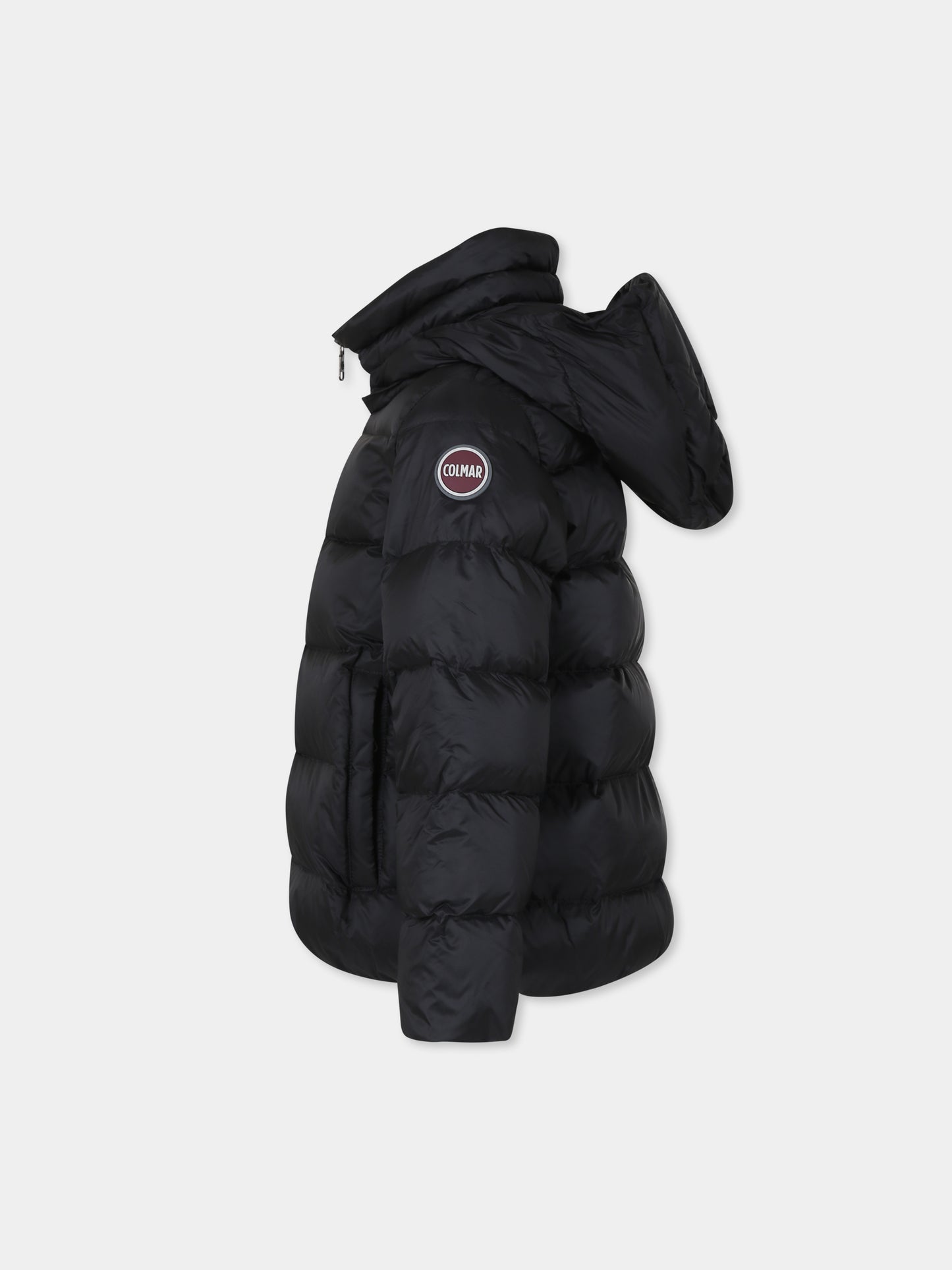 Piumino nero per bambina con logo,Colmar Originals Kids,3452A 2YO 99