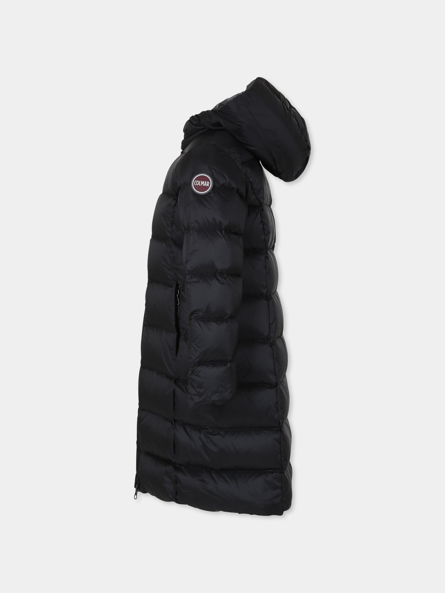 Piumino nero per bambina con logo,Colmar Originals Kids,3499A 2YO 99